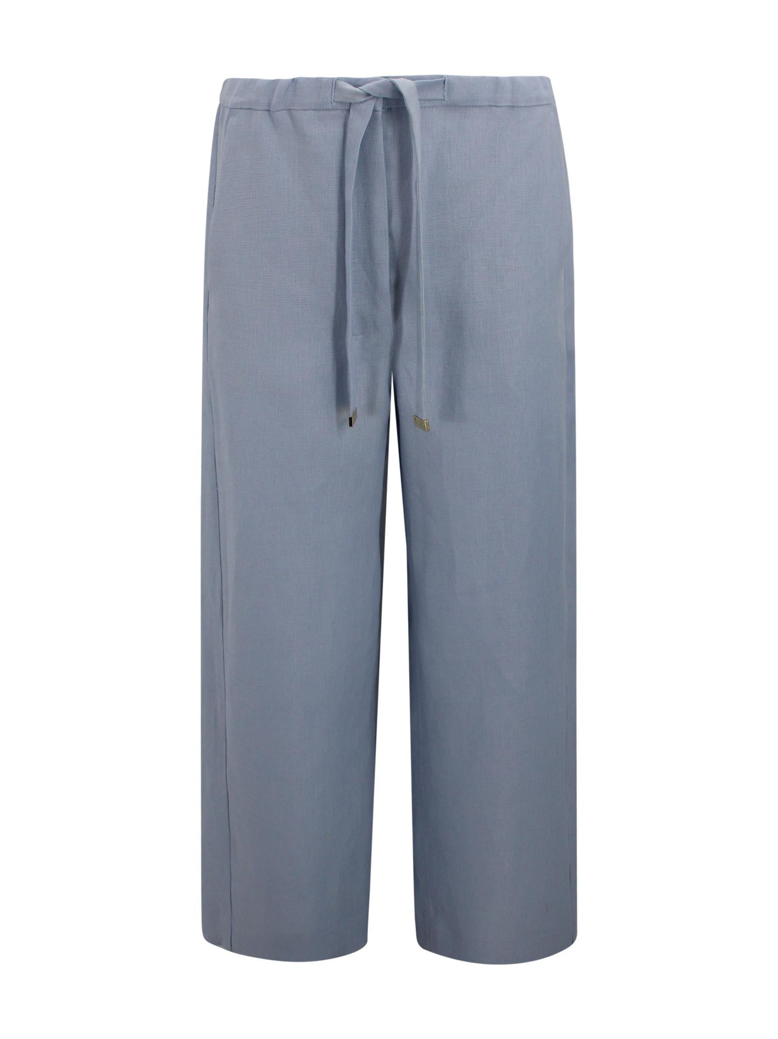 Pantalone straight leg con coulisse S MAXMARA 2 2619131013600 005 