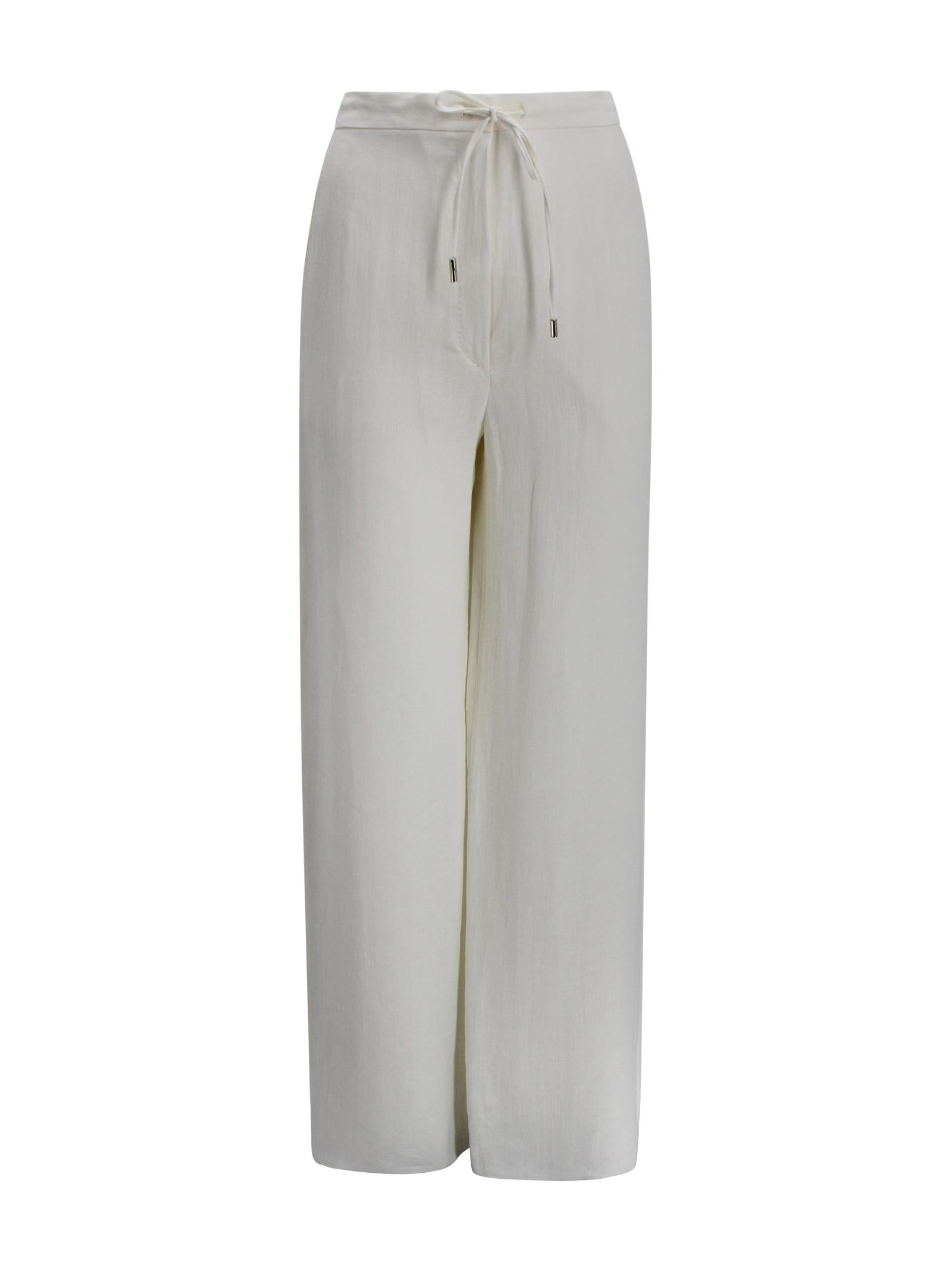 Pantalone Pelota modello jogging in lino Max Mara Studio 2616131042600 015 
