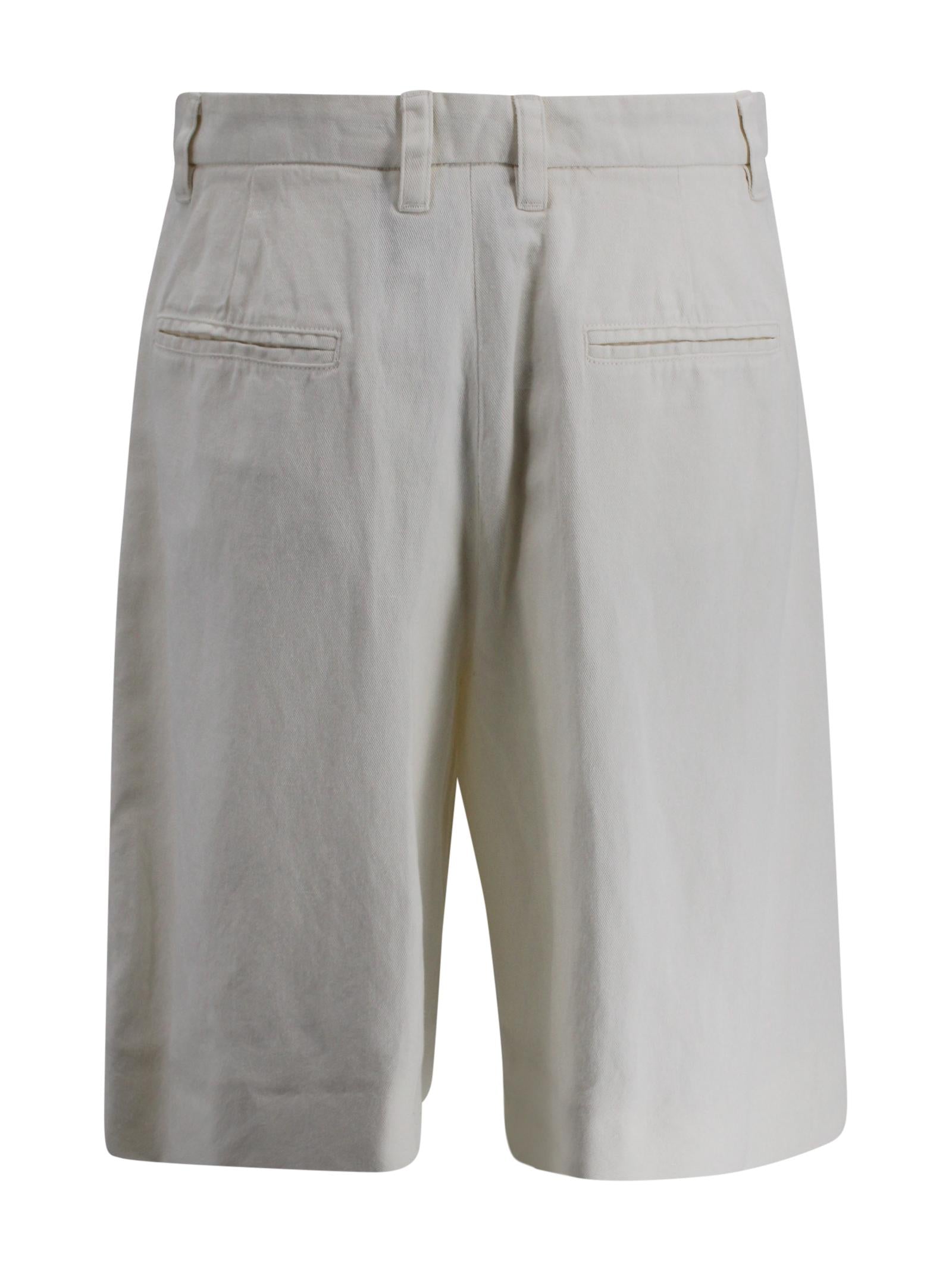 Bermuda Sartoriali in Cotone e Lino S MAXMARA 2 2619141023600 001 
