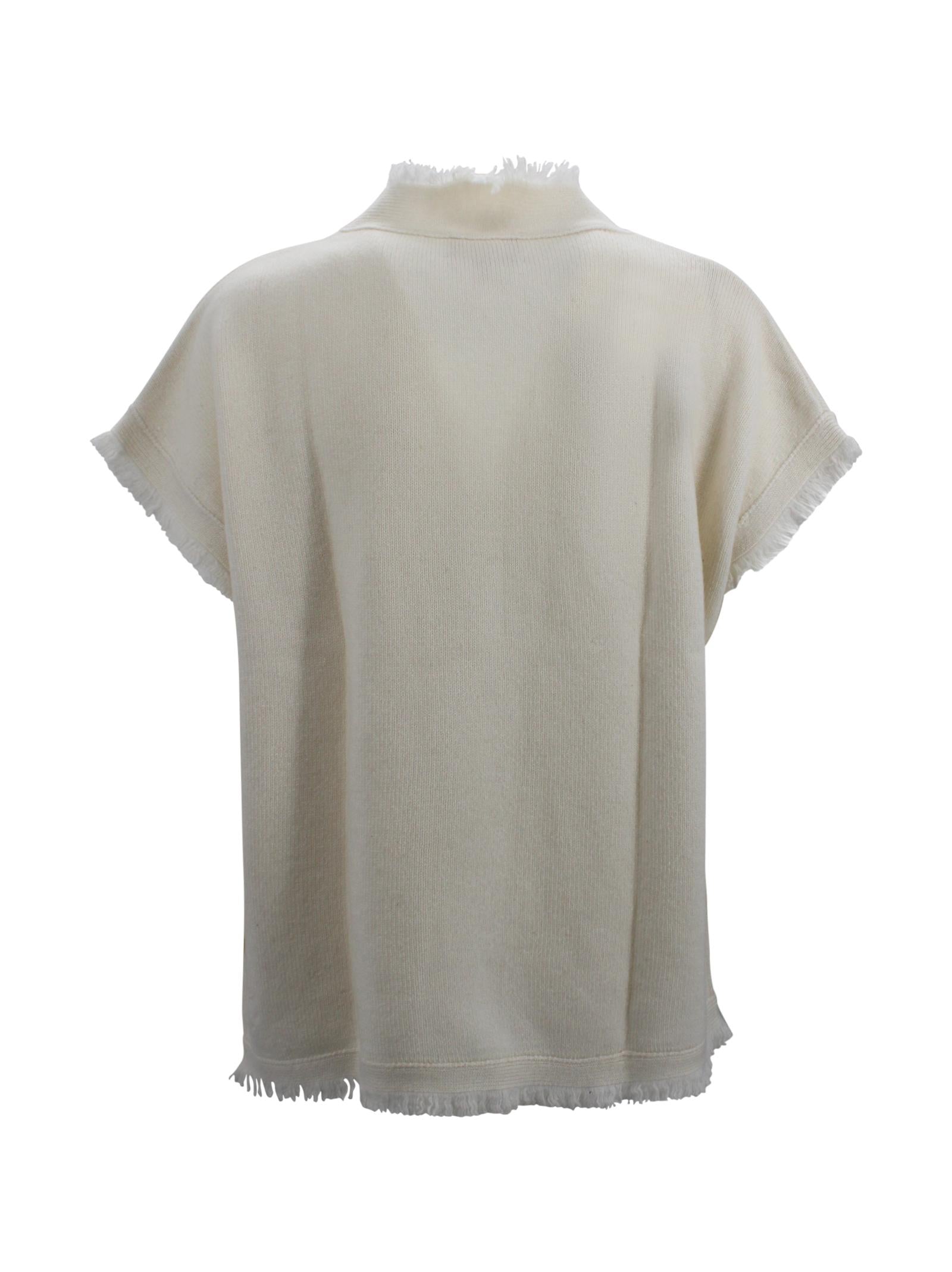 Gilet Nessa  in cashmere Kujten F4017 755 
