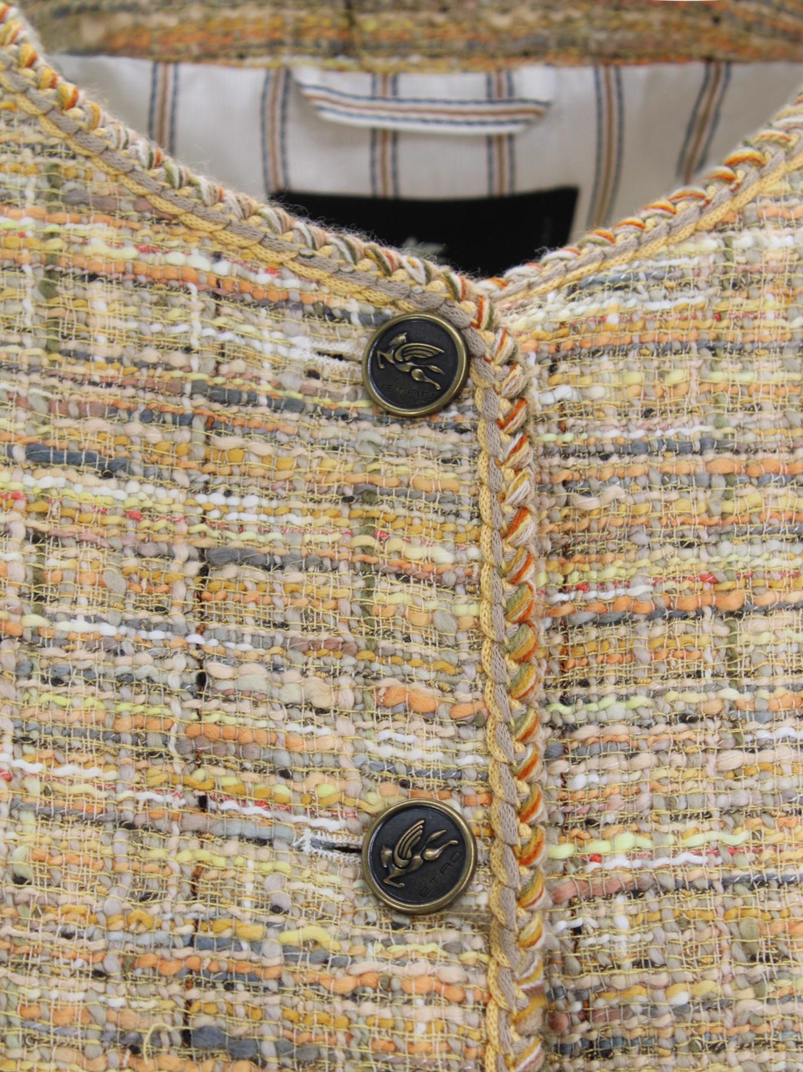 Giacca Crop Etro Milano WRCA0112 99TJEI7S9820 
