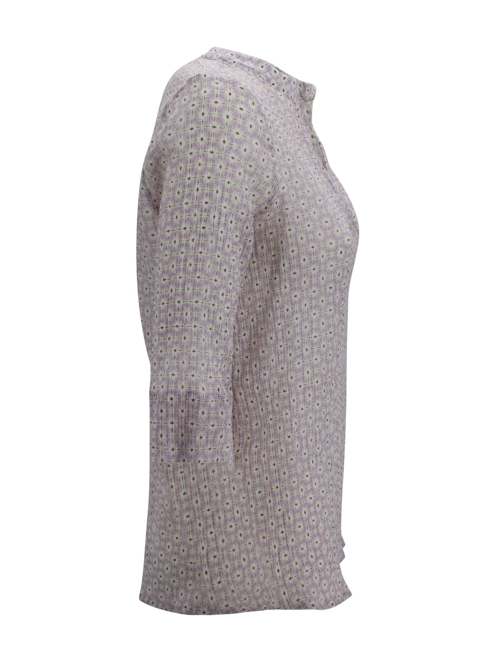 Polo in Lino con Scollo a V Whyci WH1503 6011 