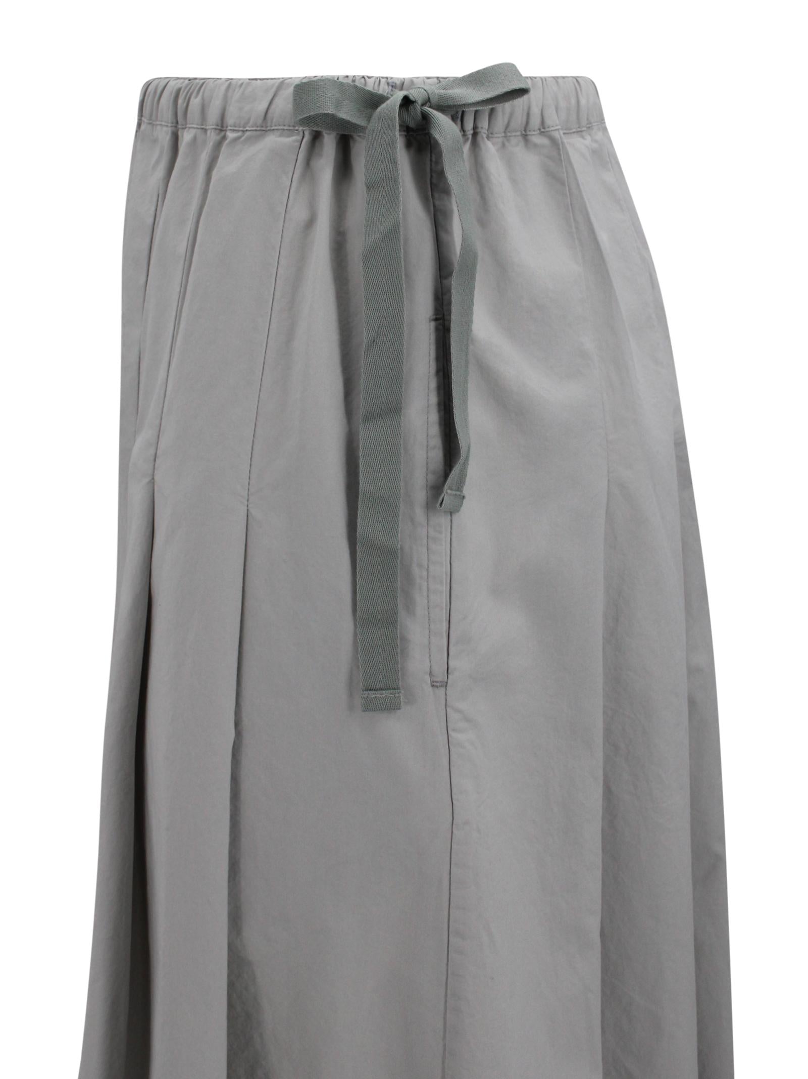 Gonna midi Amalia con cintura annodata SOEUR JUP1609AMALIA GRI0225S 
