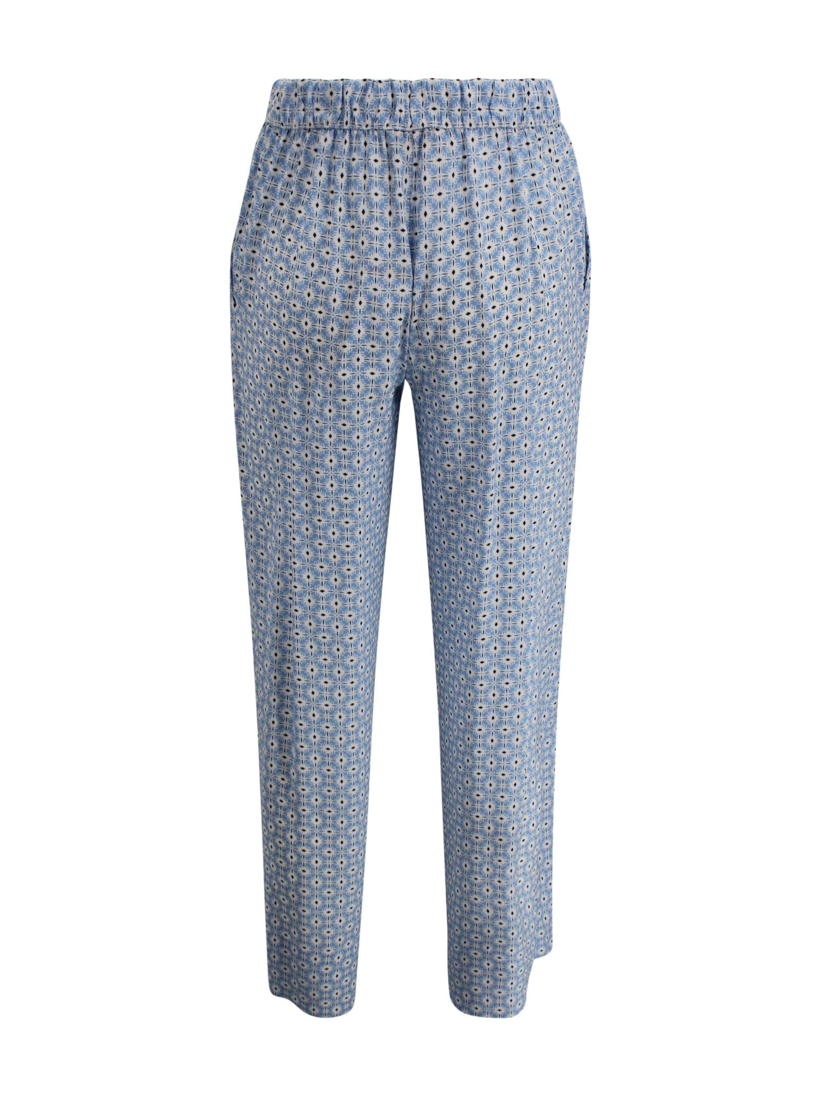 Pantalone Stampato a Gamba Dritta Whyci WH1543 6027 