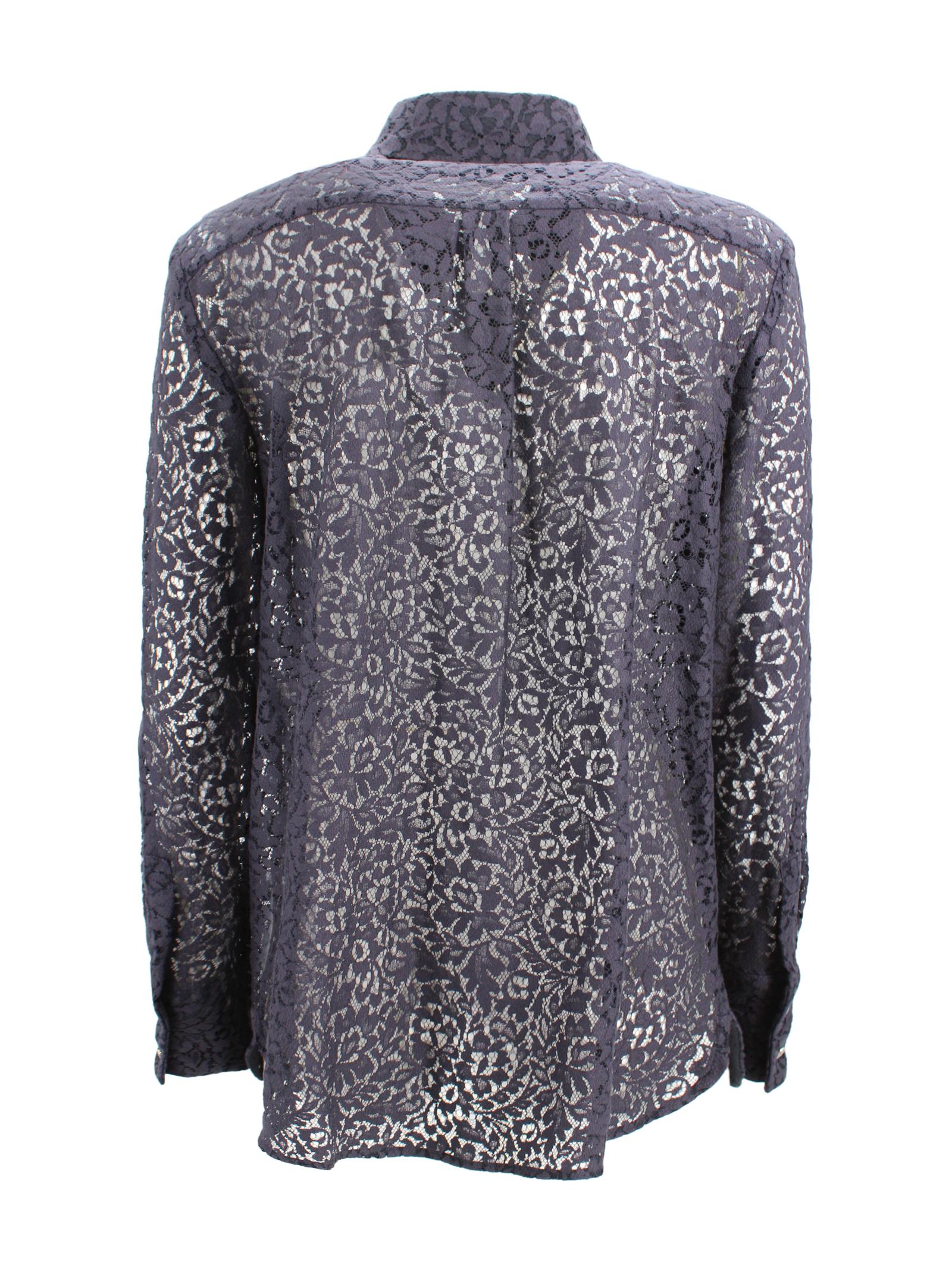 Camicia in pizzo su base in tulle Max Mara Studio 2616111021600 002 
