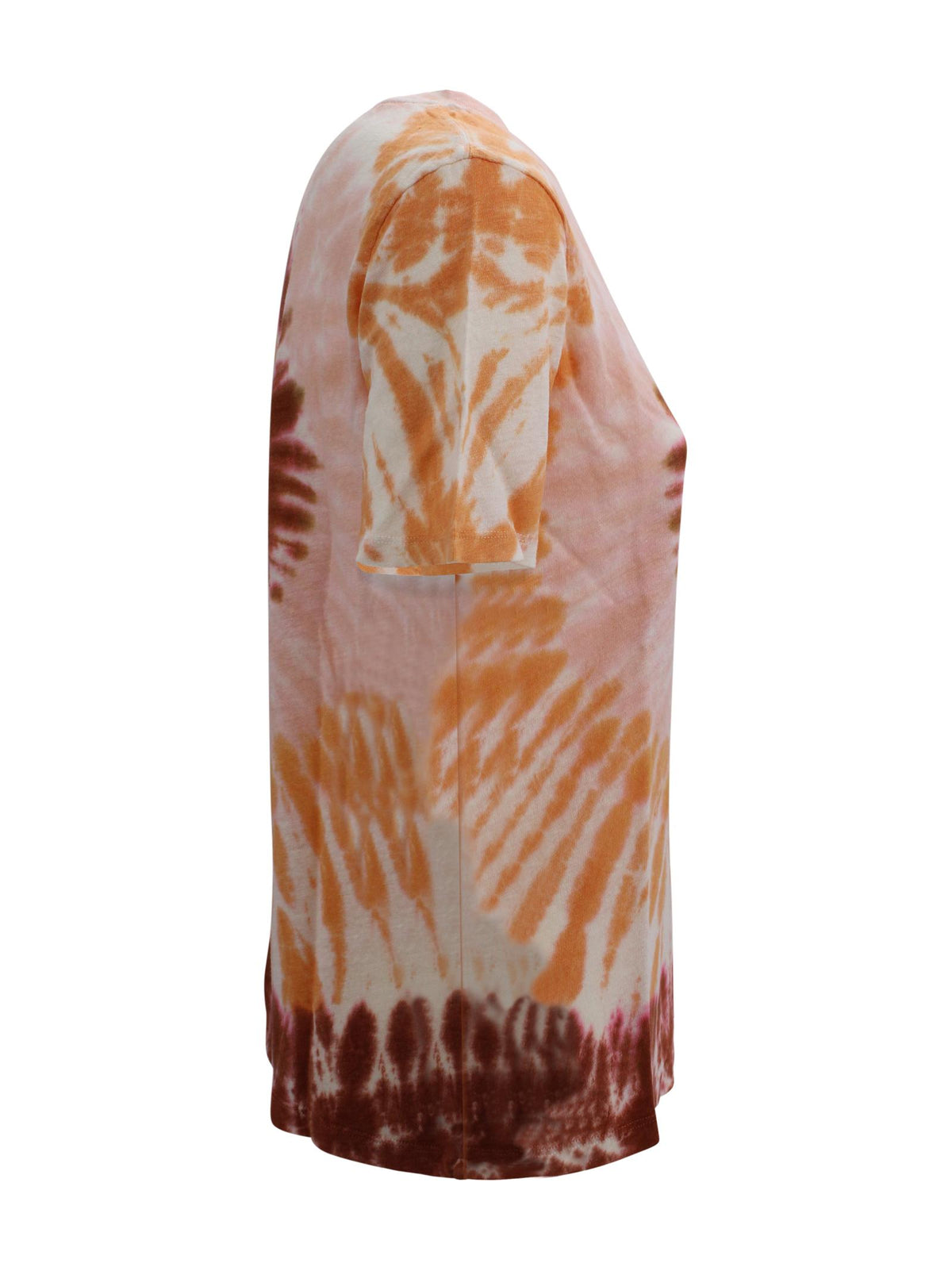 T-shirt "Soft Sunny" in Lino Tie & Dye Kujten F2376 2523 
