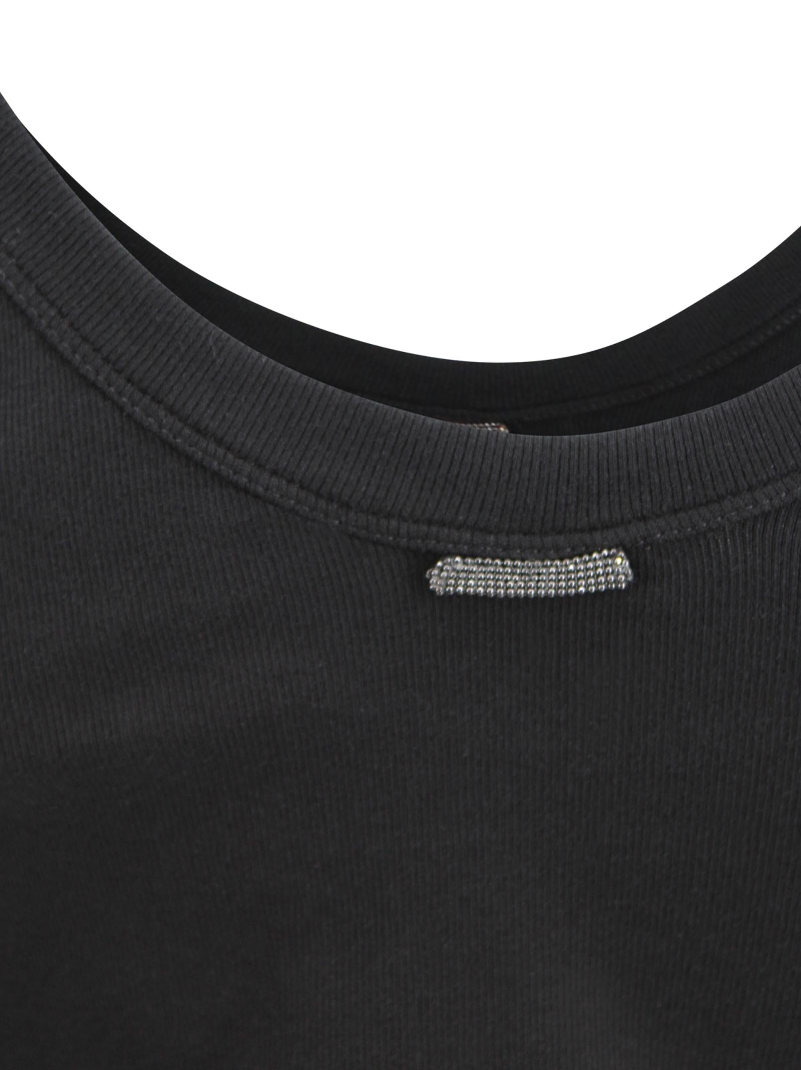 T-shirt con Scollo Ampio e Dettaglio Monile Brunello Cucinelli M0TC8FX220 C101 