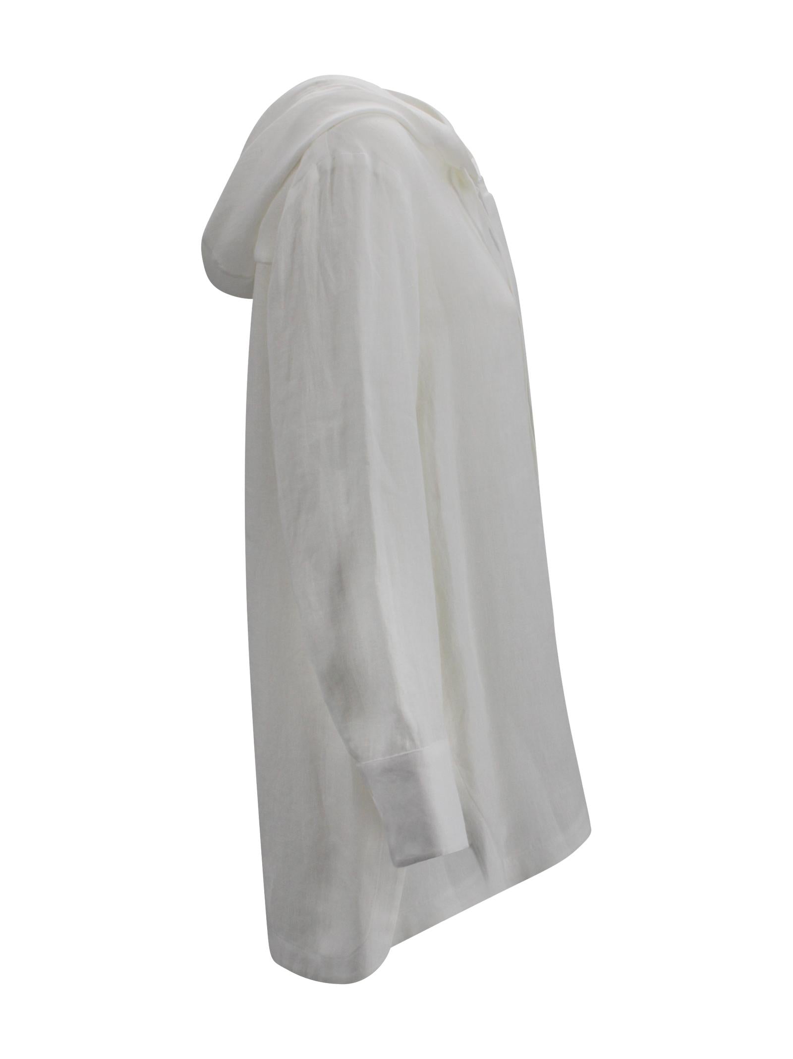 Blusa con Cappuccio in Lino 'S Max Mara S MAXMARA 2 26191910236 006 