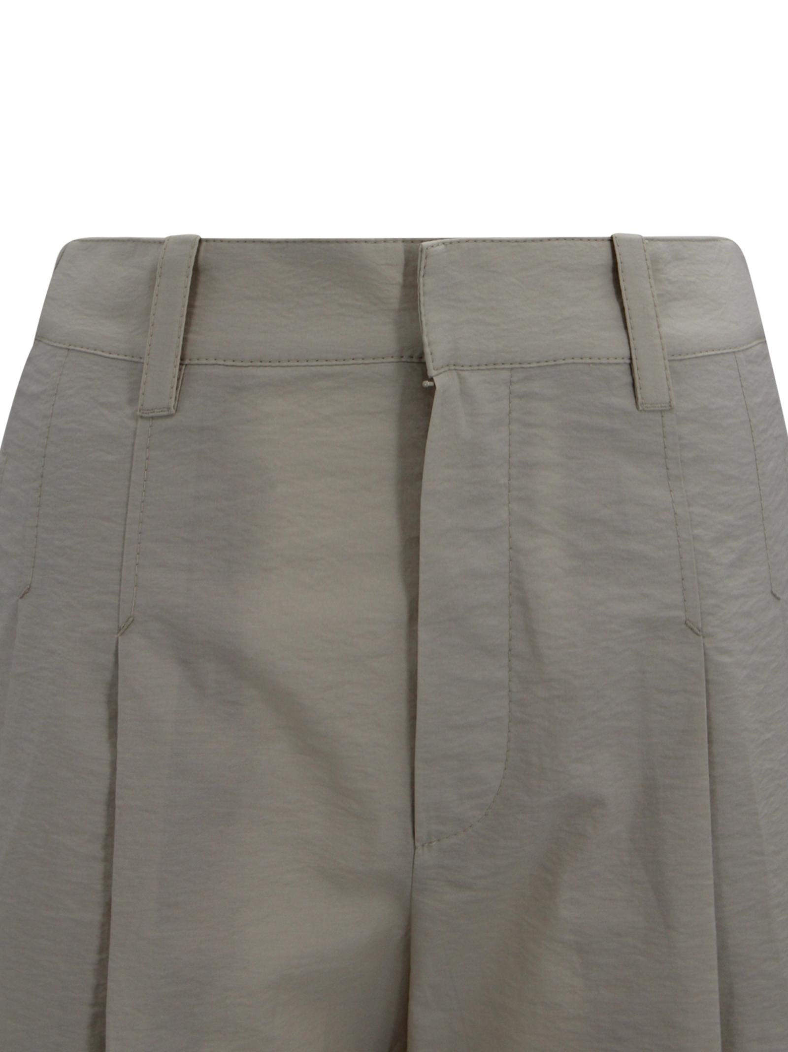 Pantaloni plissé con pieghe frontali Brunello Cucinelli M0F79P9189 C9593 
