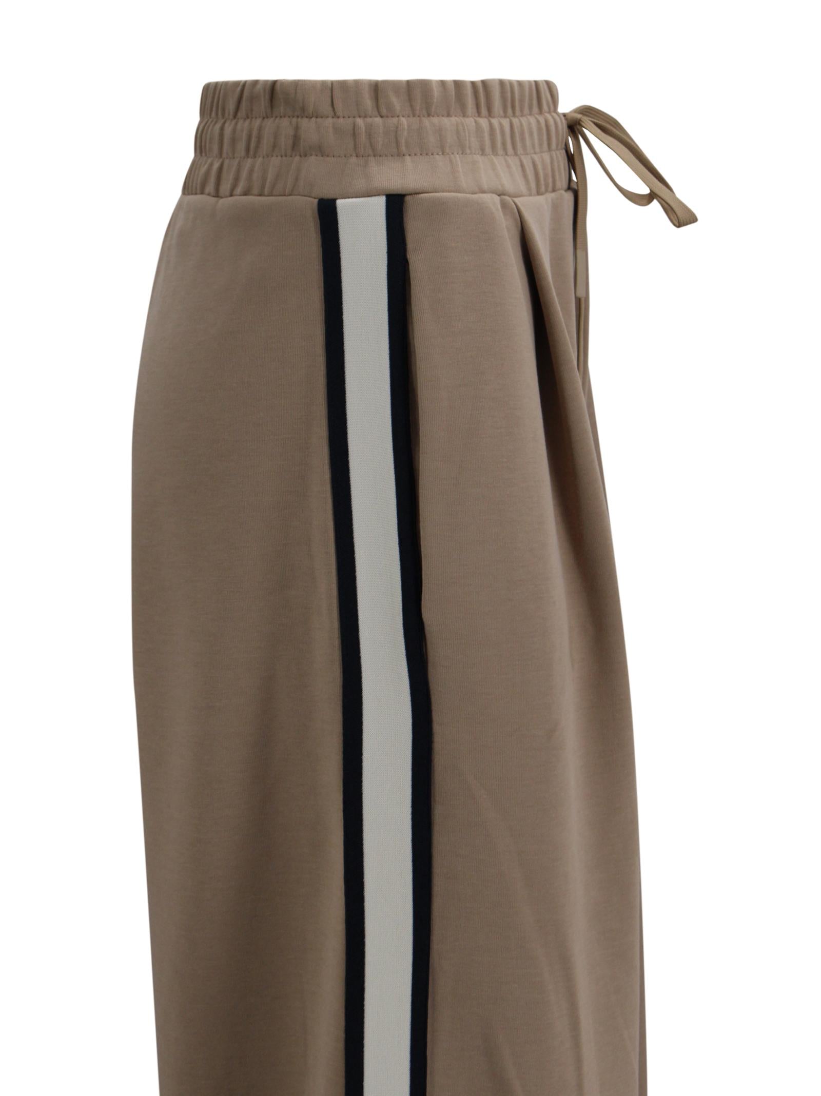 Pantalone ampio con banda laterale a contrasto Max Mara Weekend 2615781051600 003 