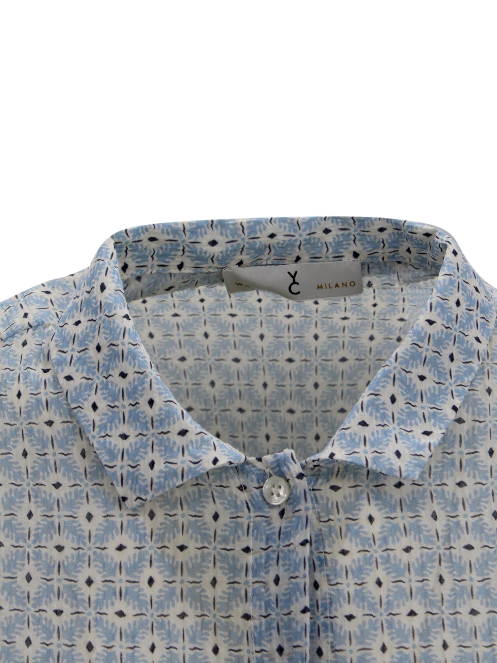 Camicia in Lino con Colletto Classico Whyci WH1504 6027 
