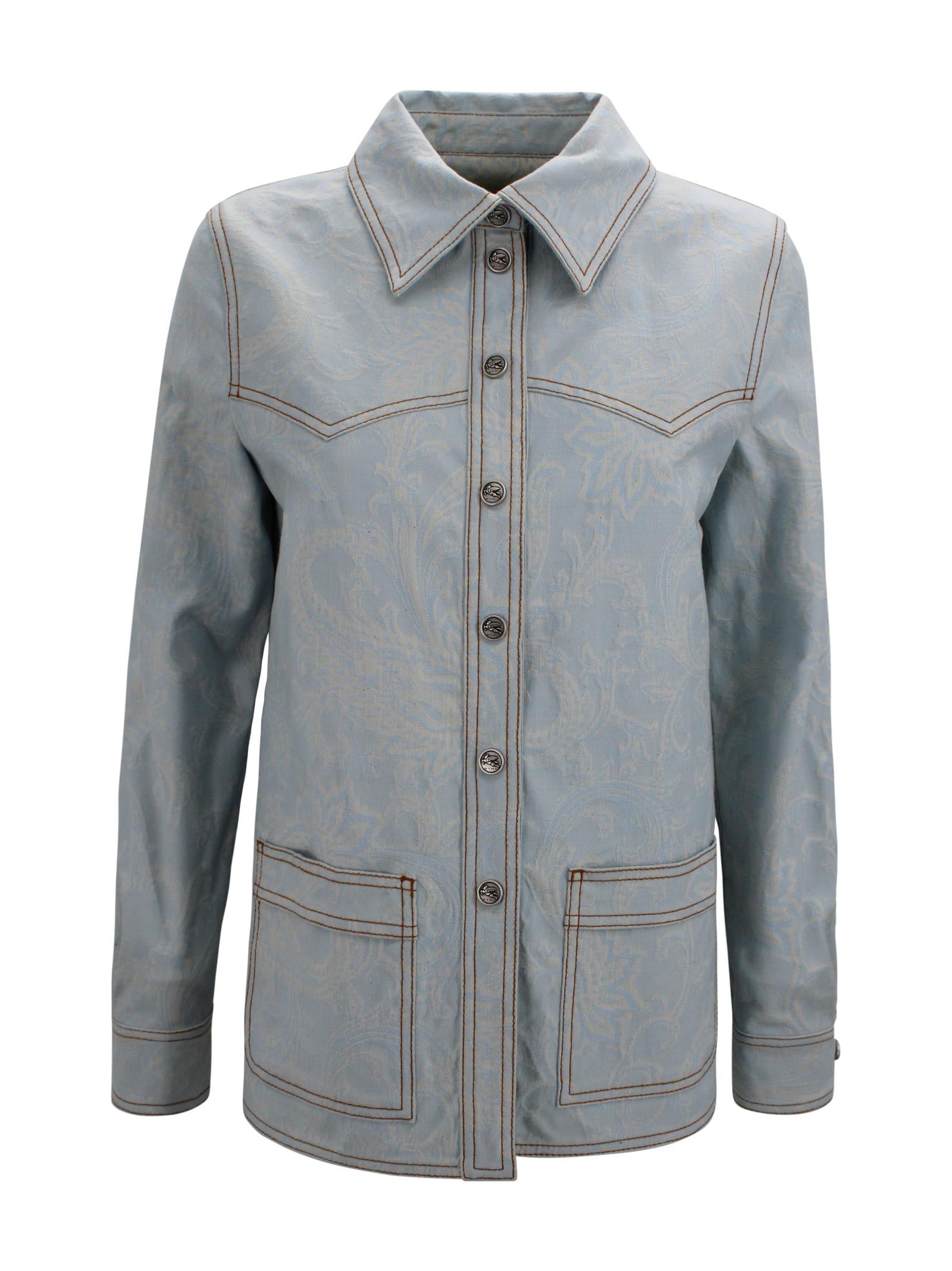 Camicia con Stampa Paisley Etro Milano WRNE0009 99TJEI5S9880 