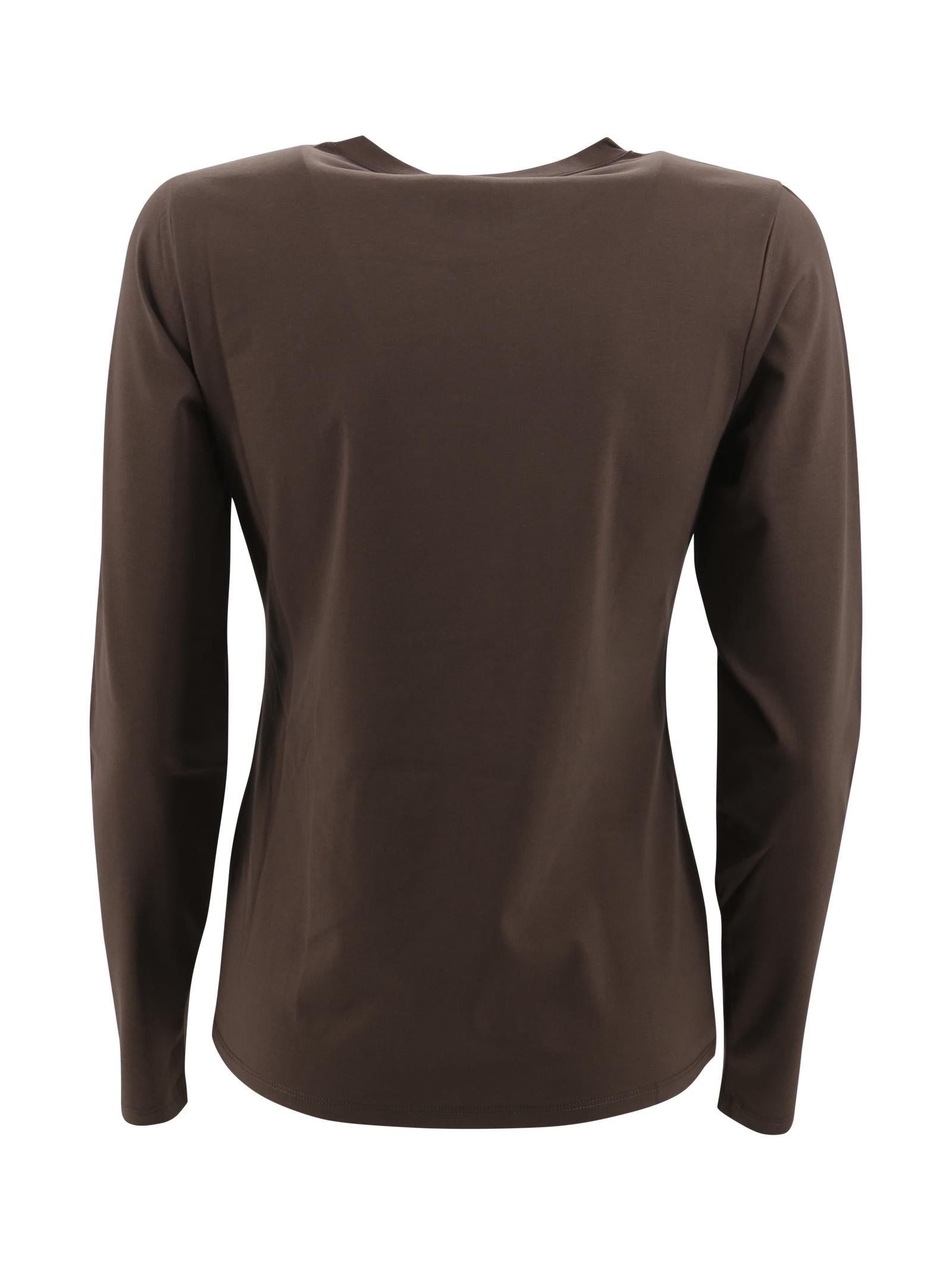 T-shirt in cotone con ricamo P.A.R.O.S.H. D170521 086 