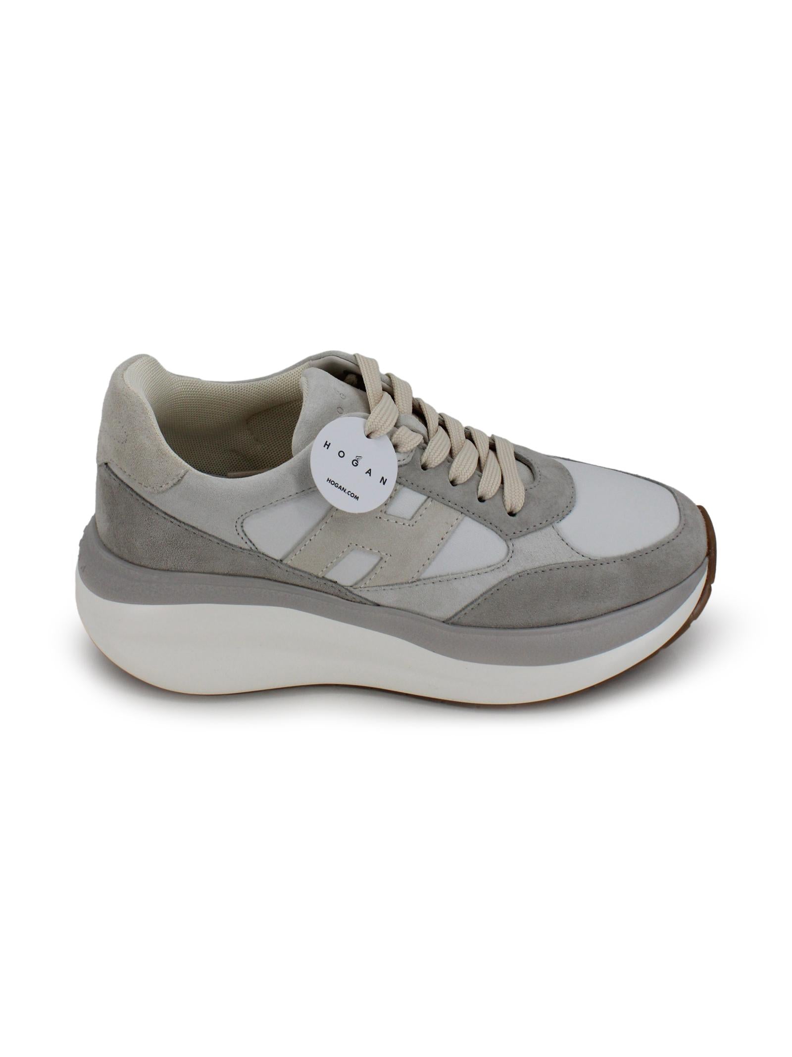 Sneakers H696 Chunky Runner con logo HOGAN HXW7140GA40N910RW6 B001 