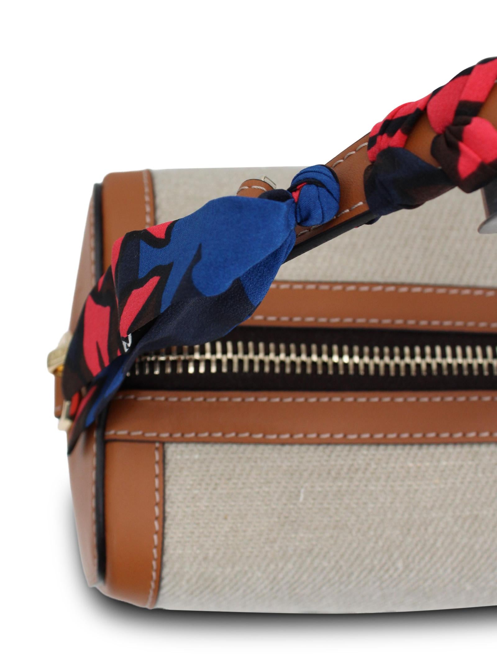 Borsa tote Cubita con tracolla Cuba Lab CUBITA FOULARDHIBISCUS 