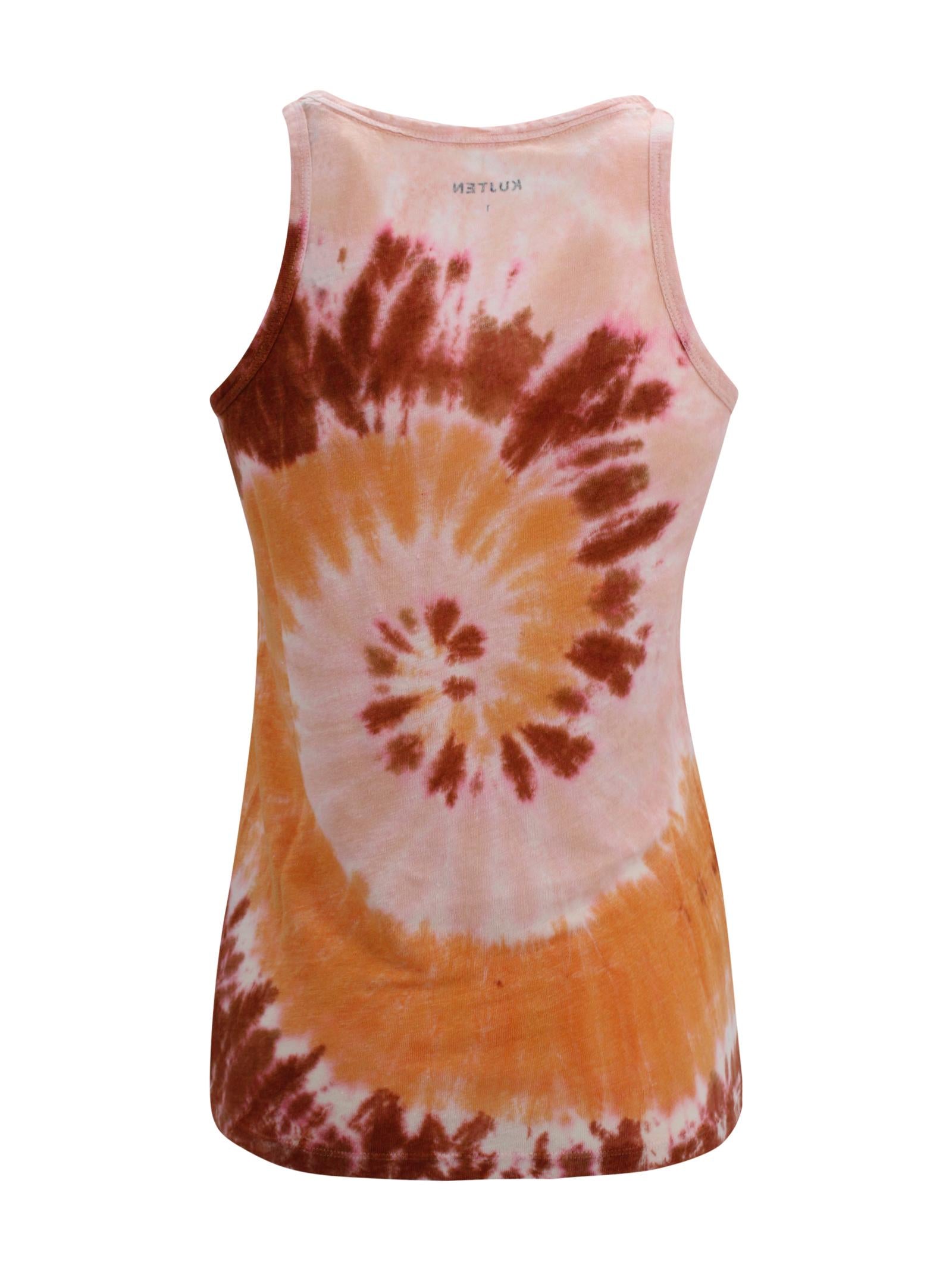 Top "Soft Sunny" in Lino Tie & Dye Kujten F2371 2523 