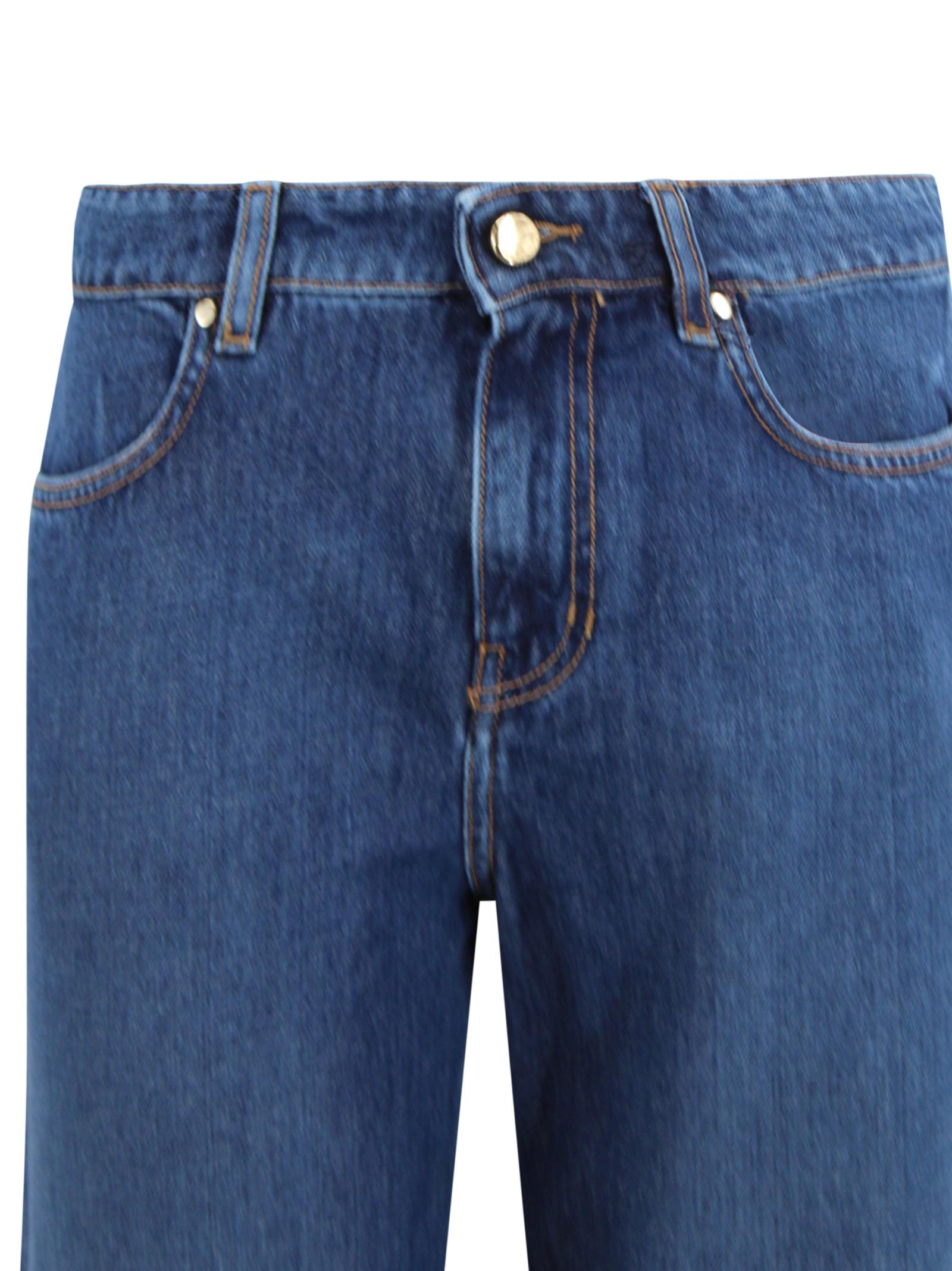 Jeans a 5 tasche dalla silhouette baggy Max Mara Studio 2616181011600 005 