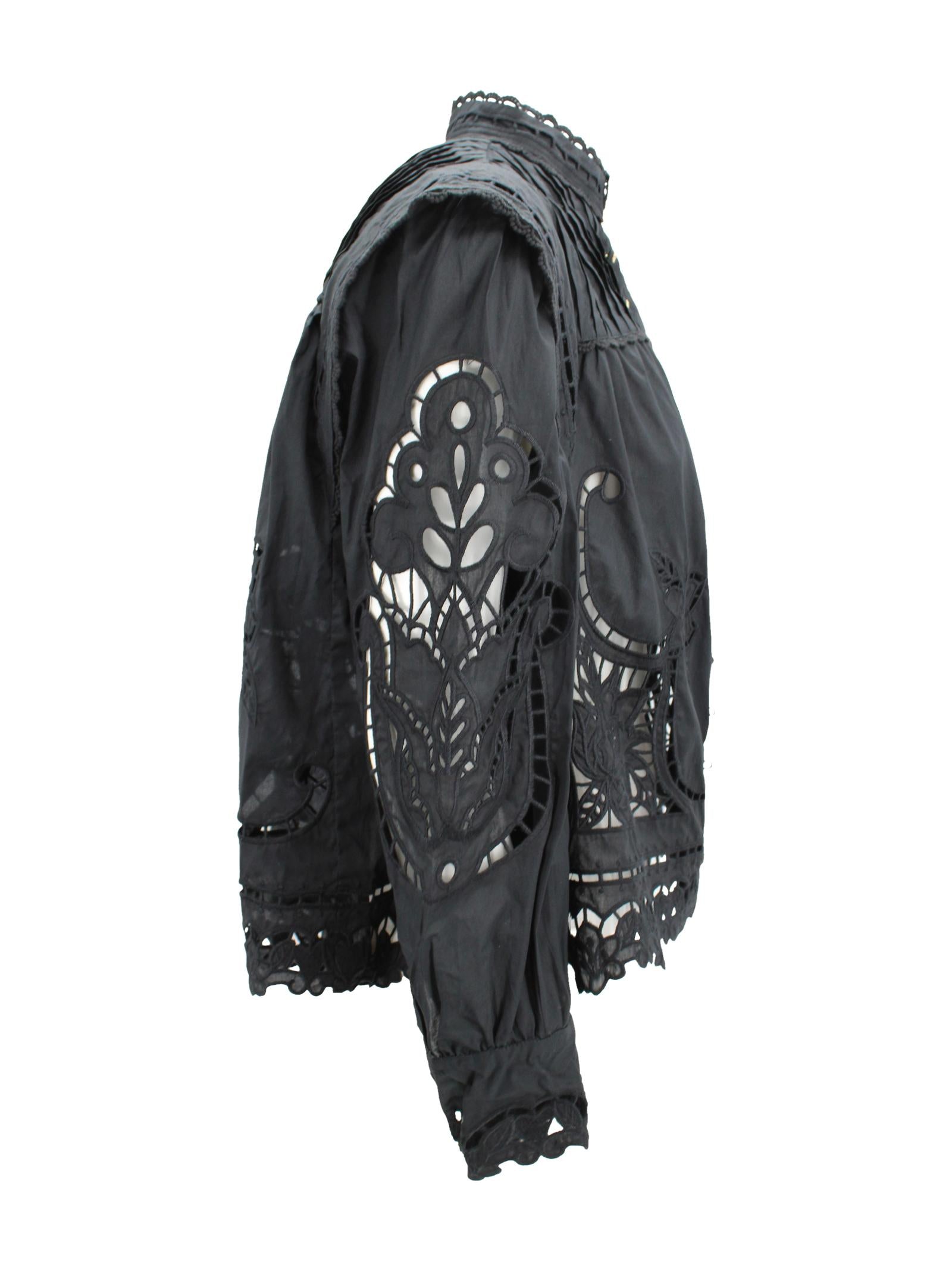 Embroidered Floral Top Farm Rio 351180 L0002 