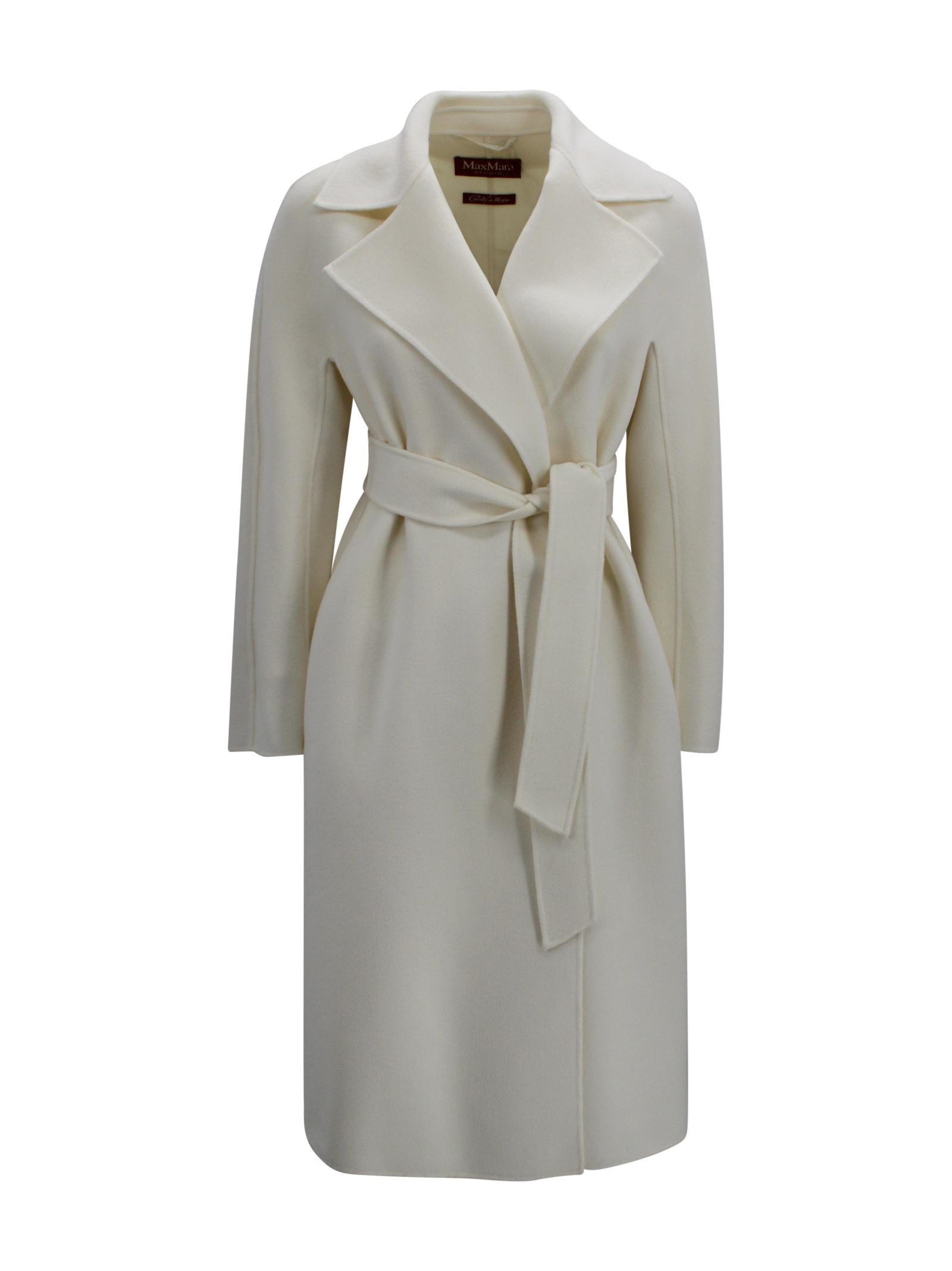 Cappotto midi a vestaglia con cintura<BR/> Max Mara Studio 2616011011600 003 