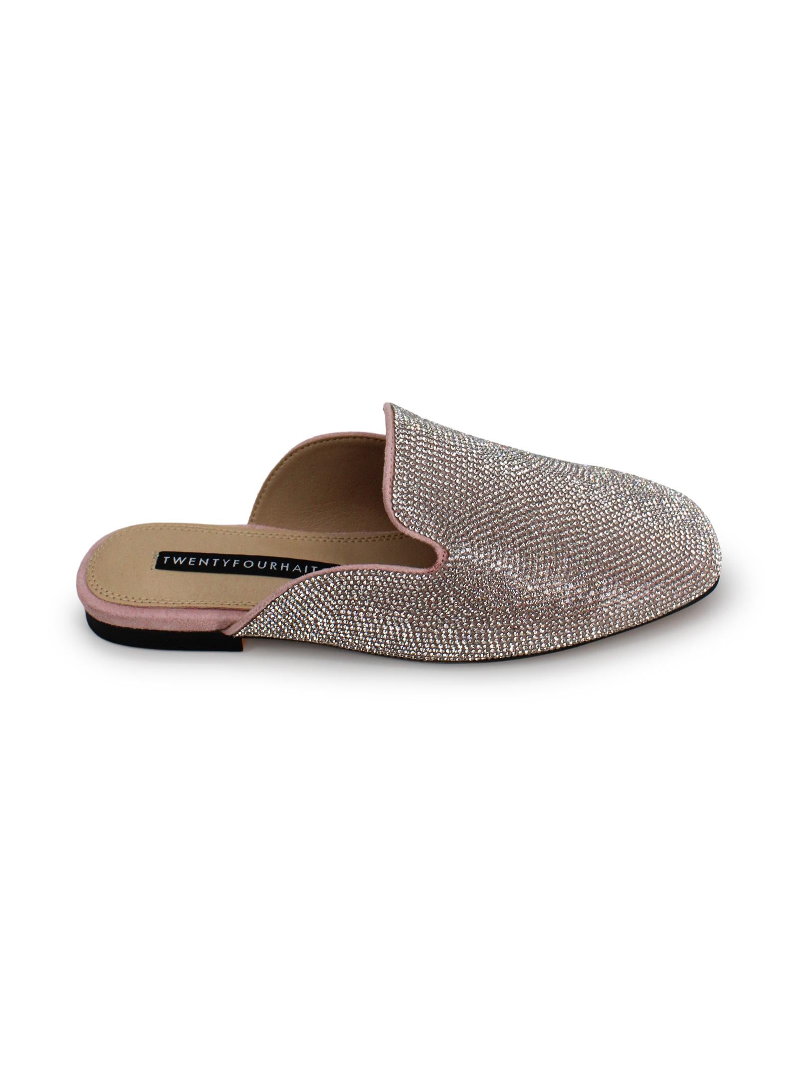 Sabot "Aukena" con Strass Twenty four haitch S0114ROS62P  