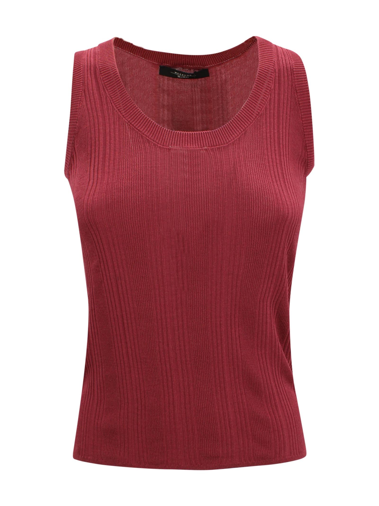 Top in cotone stretch a costine Max Mara Weekend 2615361012600 007 