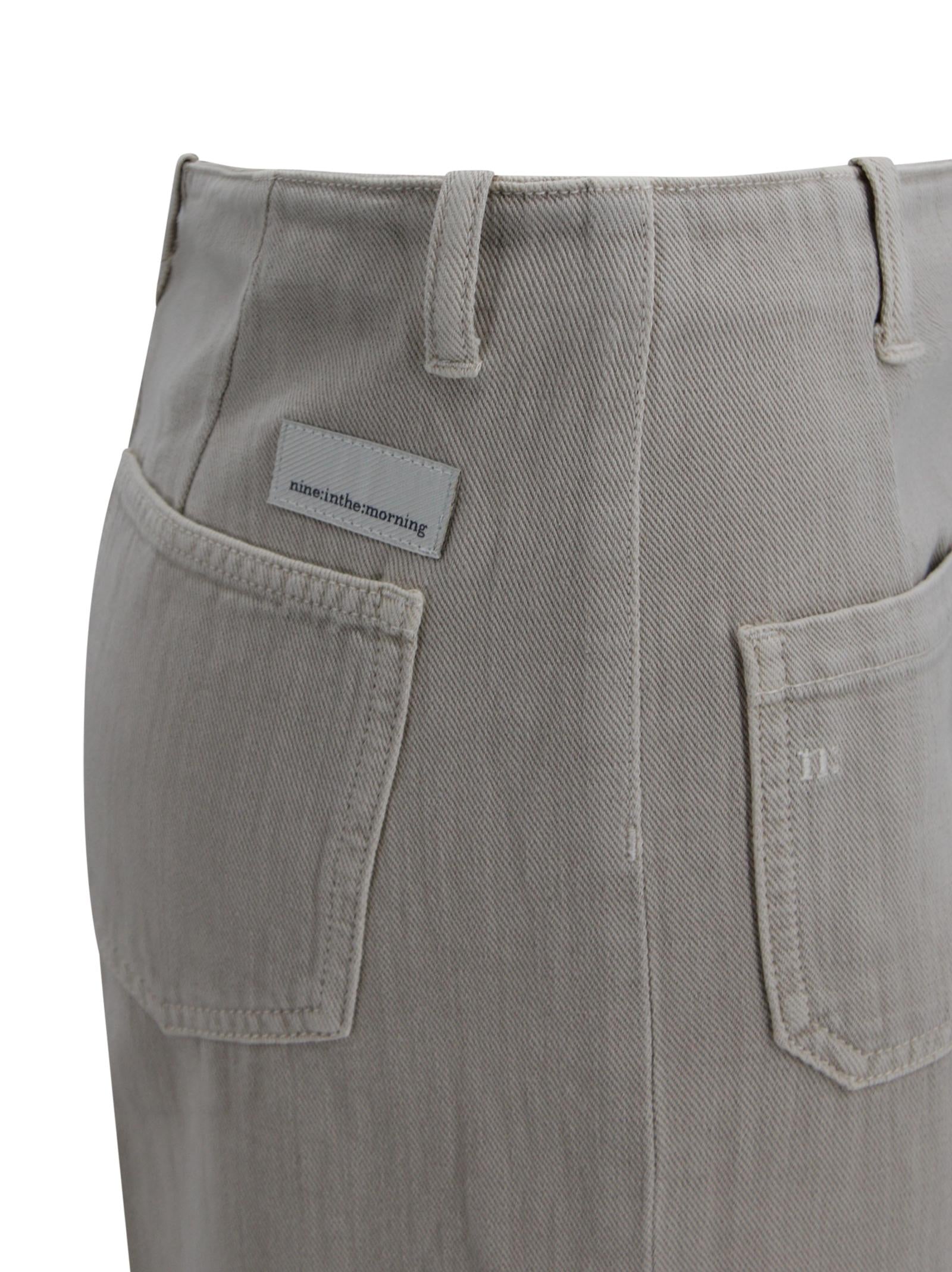 Jeans Naia cropped a gamba ampia Nine in the morning AIA01 002 