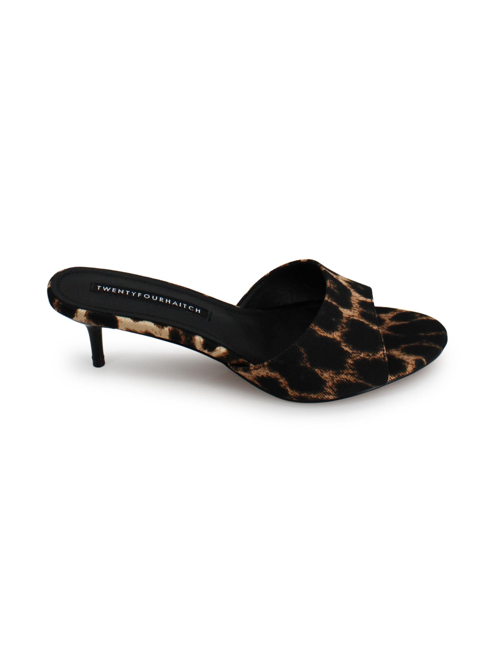Mule Kitten Heel Animalier Twenty four haitch S0112ANM62P  