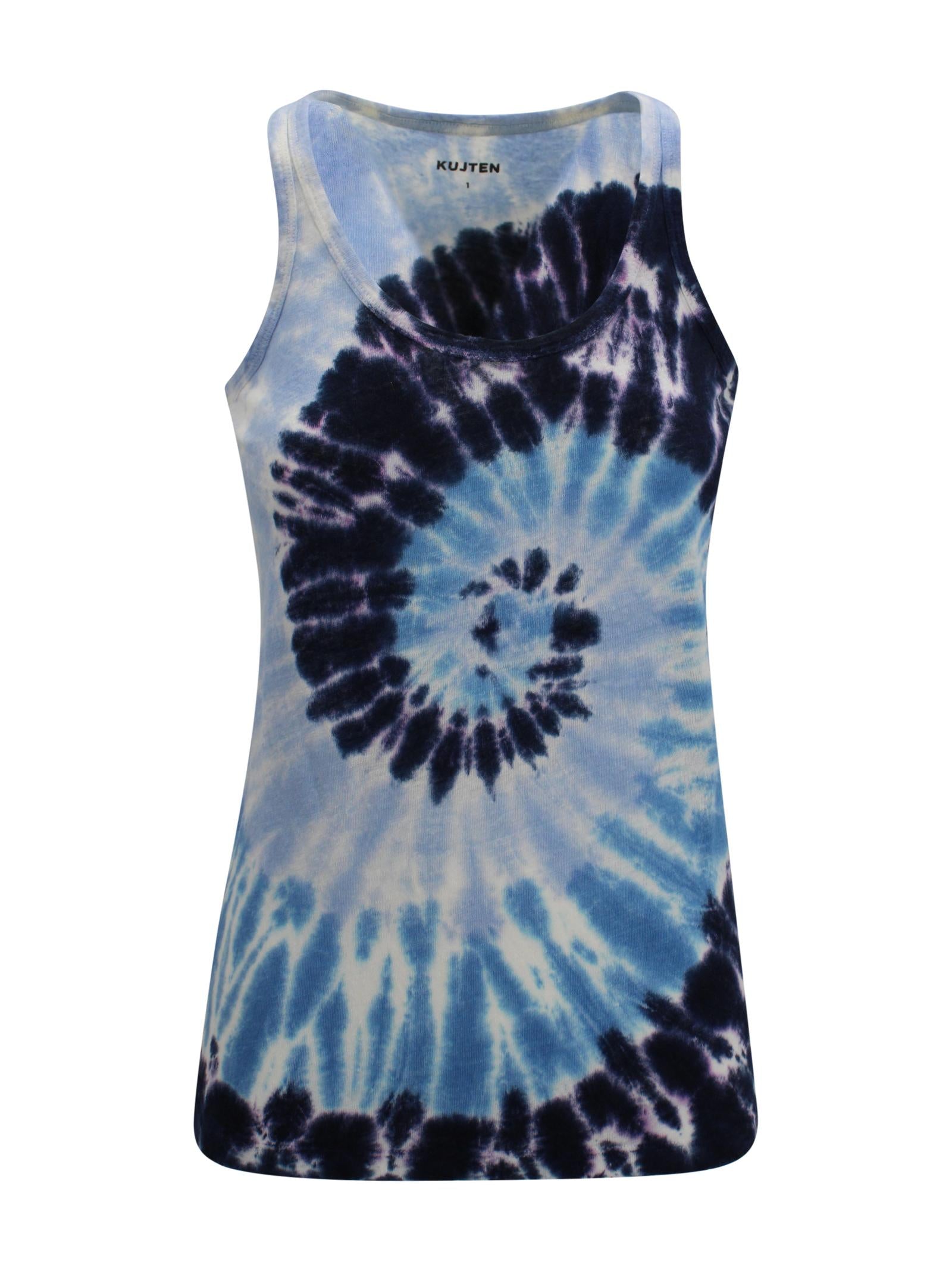 Top "Soft Sunny" in Lino Tie & Dye Kujten F2371 2125 