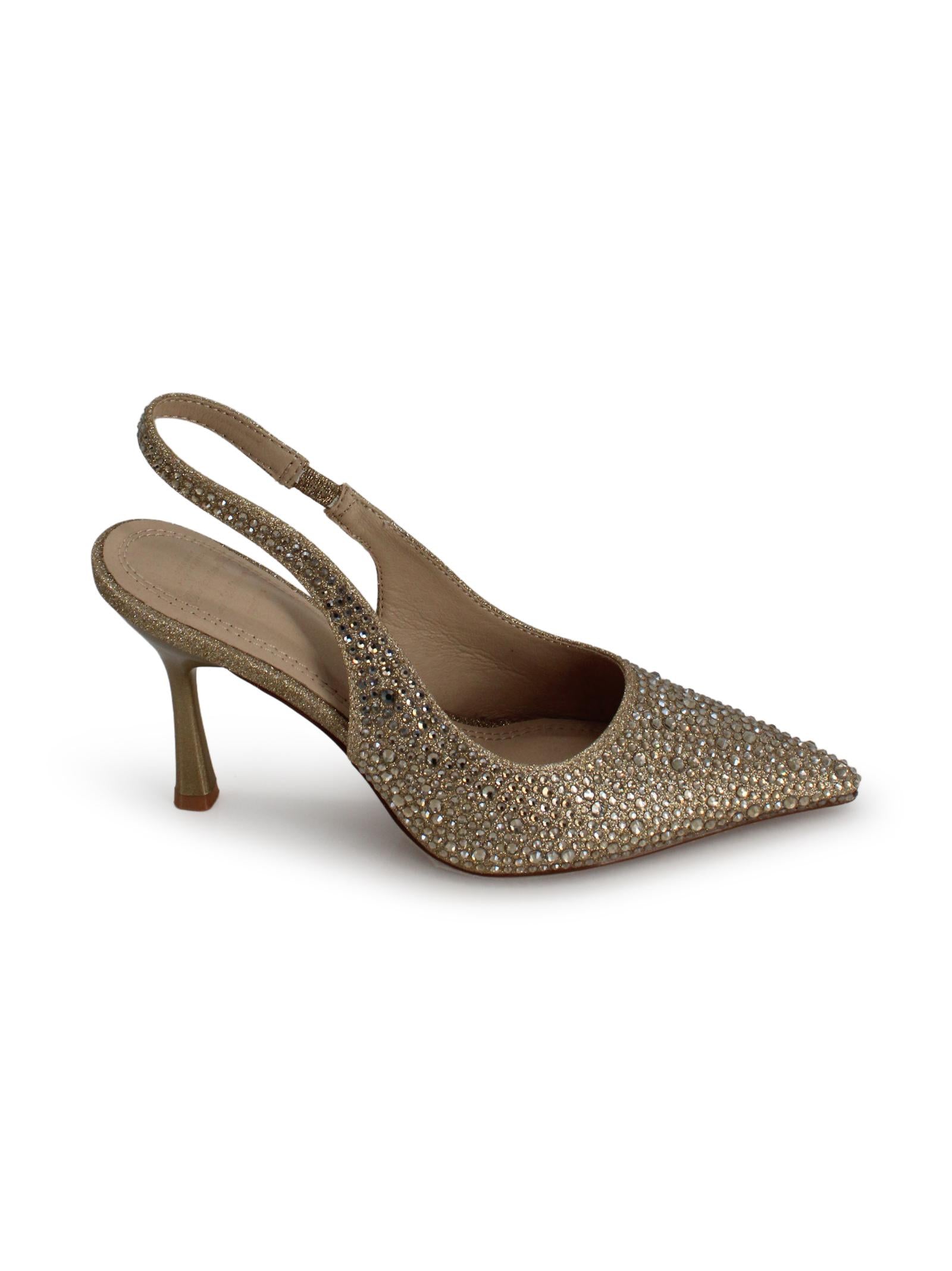 Sandali con cinturino e decorazione Twenty four haitch SH376ORO62P  