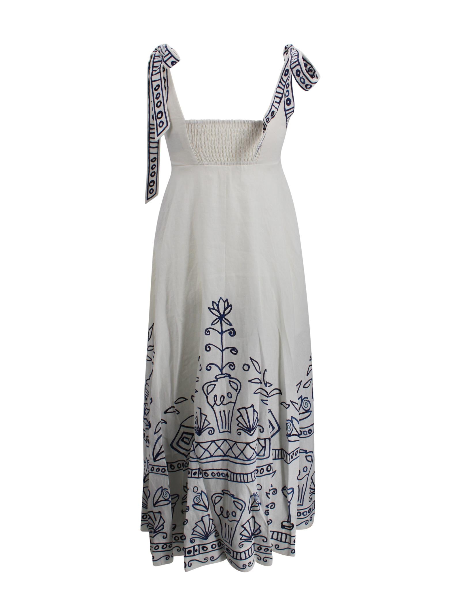 Abito midi Leela con stampa grafica Alemais 6078D 02 