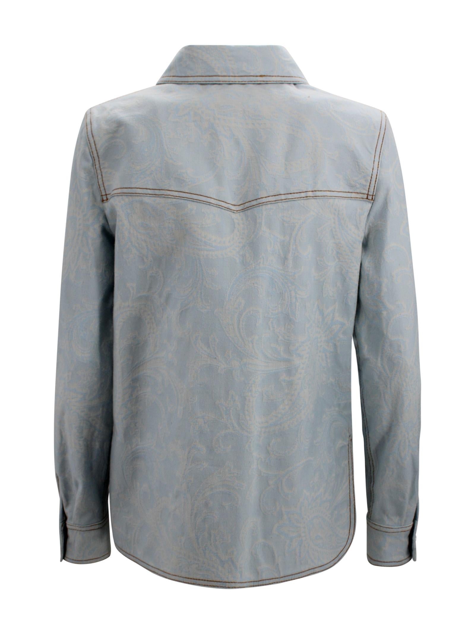 Camicia con Stampa Paisley Etro Milano WRNE0009 99TJEI5S9880 