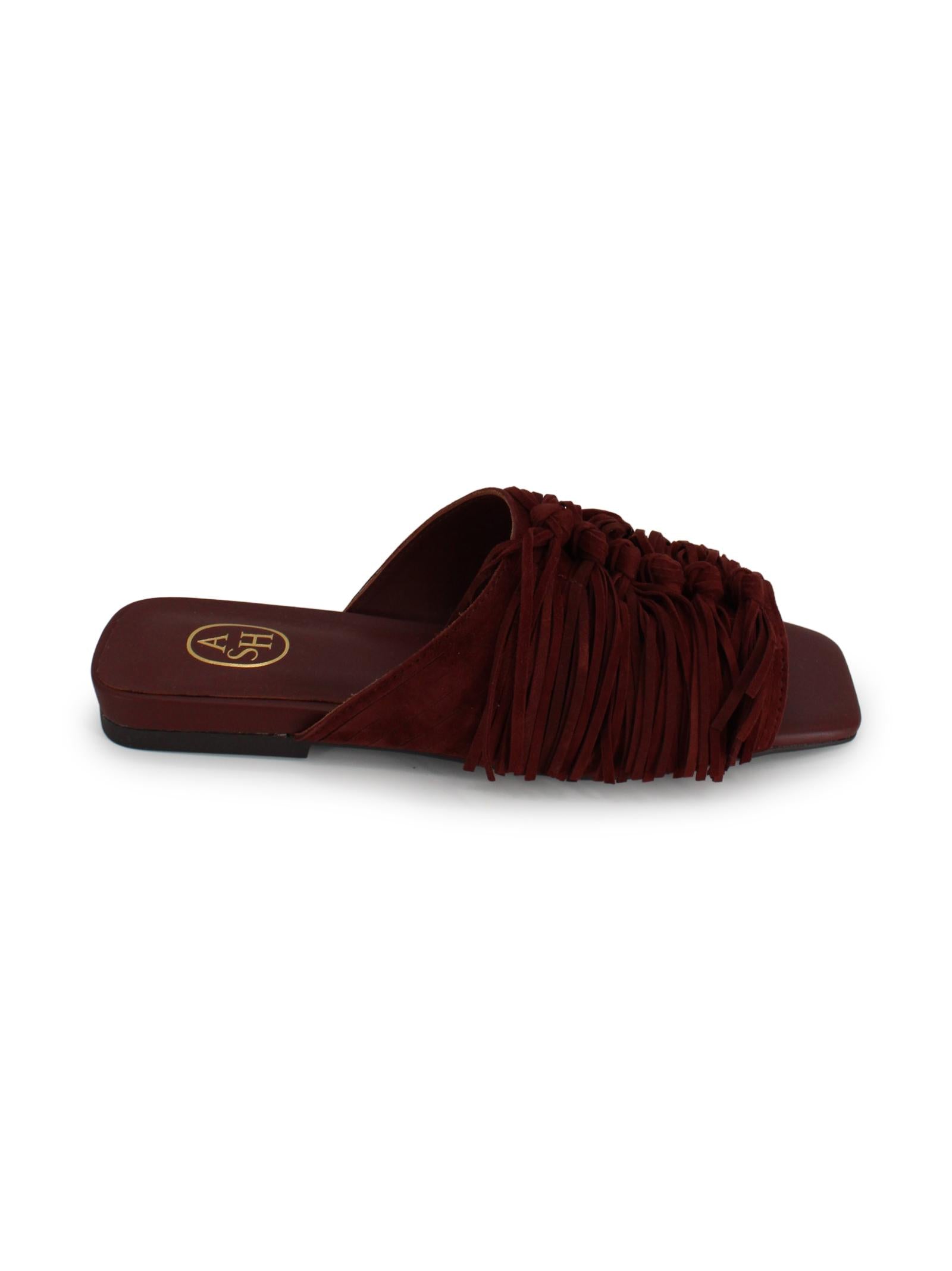 Mules BRIGITTE con frange Ash S26-BRIGITTE02  