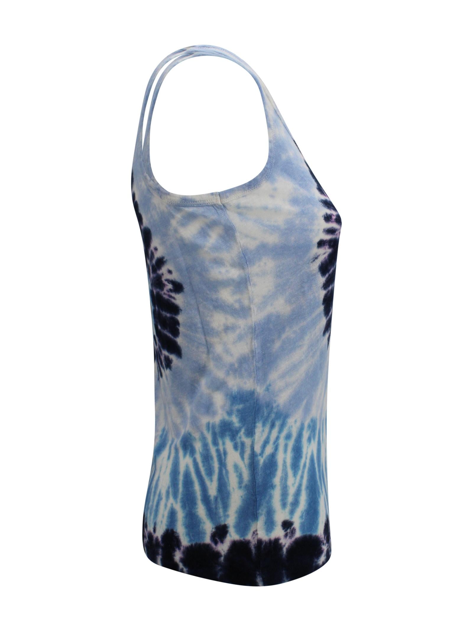 Top "Soft Sunny" in Lino Tie & Dye Kujten F2371 2125 