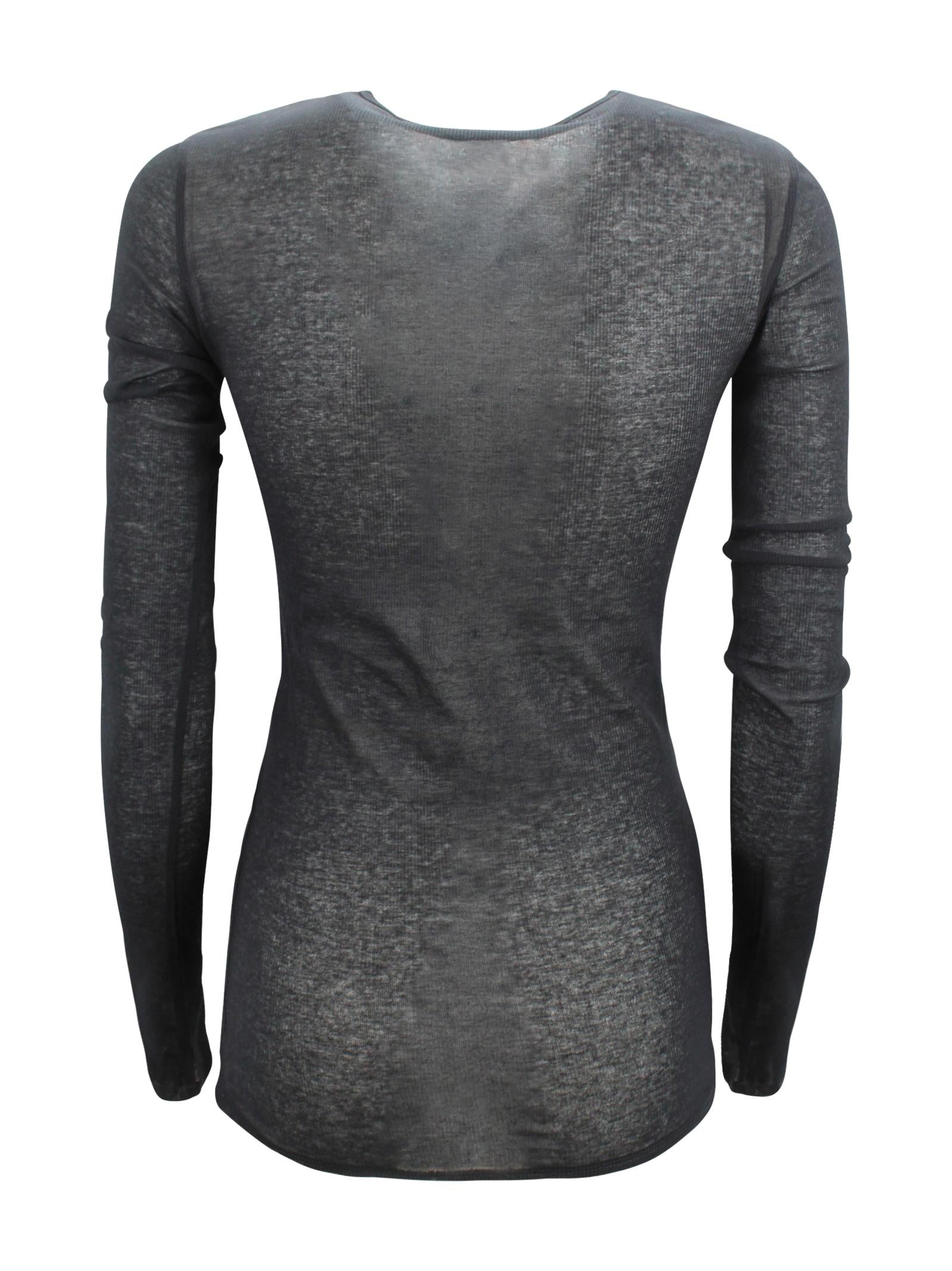 T-shirt a maniche lunghe Isabella di Soeur SOEUR TSH0609ISABELLA NOI0126S 