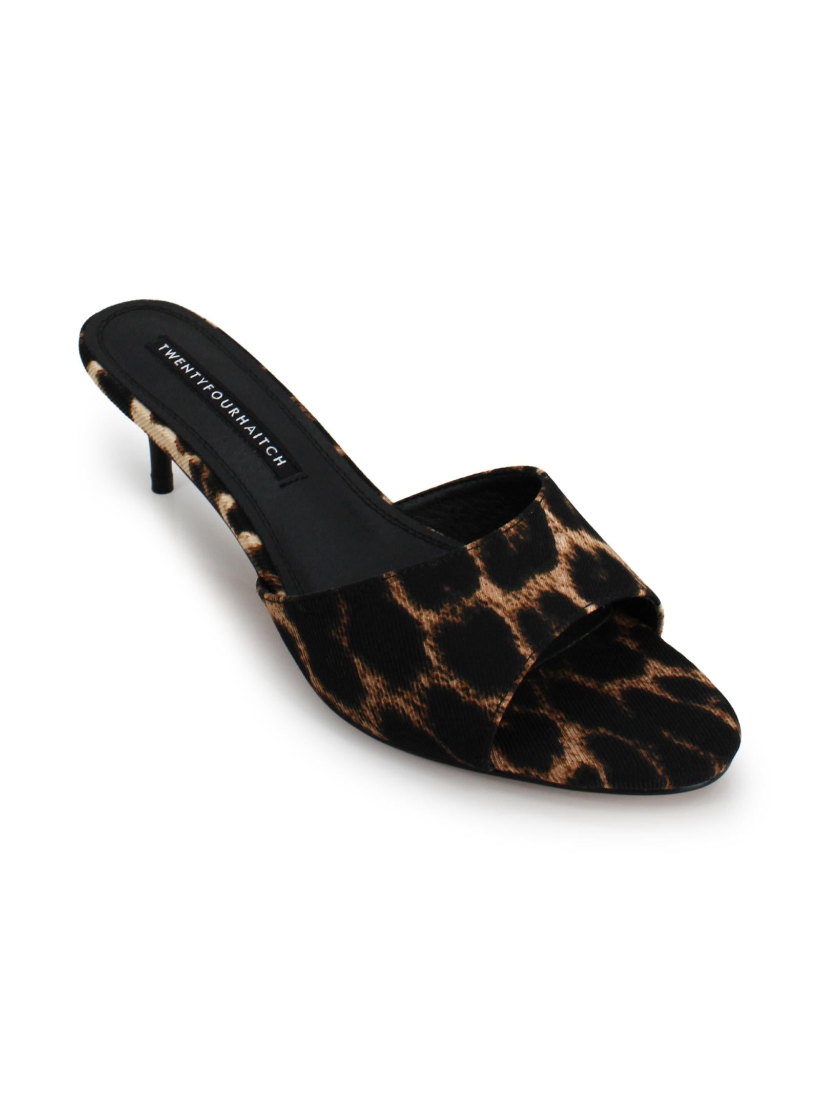 Mule Kitten Heel Animalier Twenty four haitch S0112ANM62P  