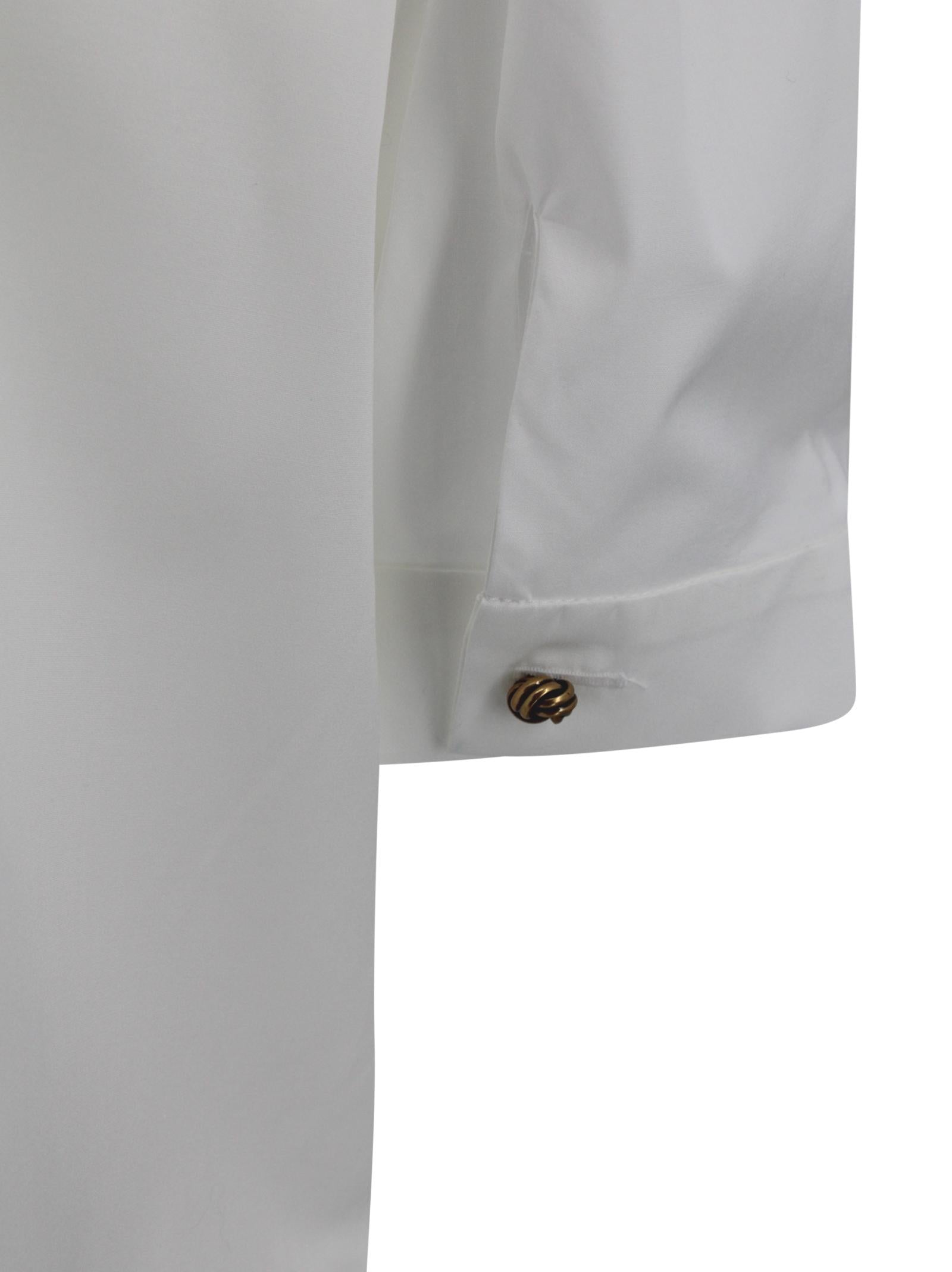 Camicia in popeline di cotone Max Mara Studio 2616111032600 001 