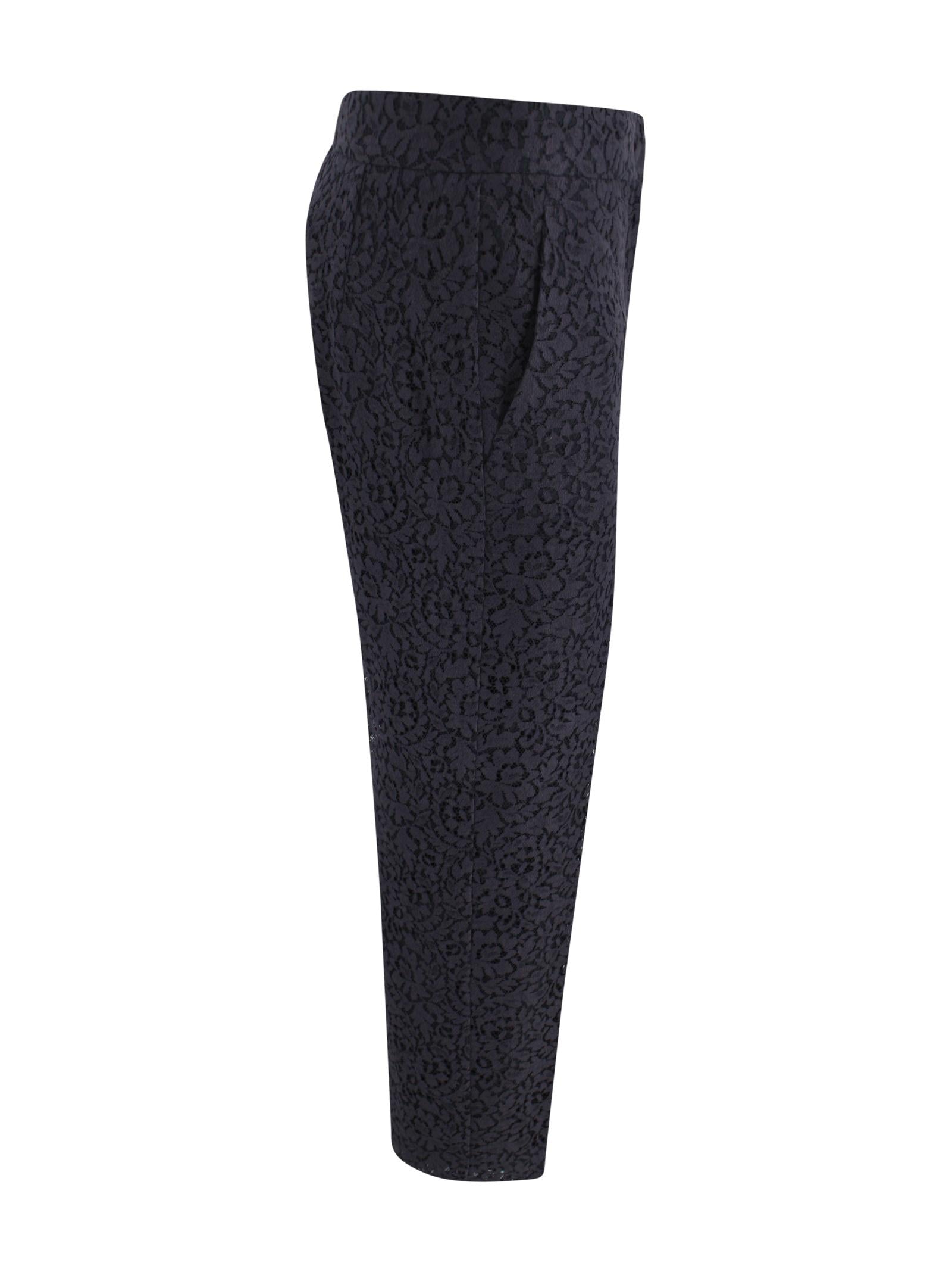 Pantalone in pizzo di cotone Max Mara Studio 2616131021600 002 