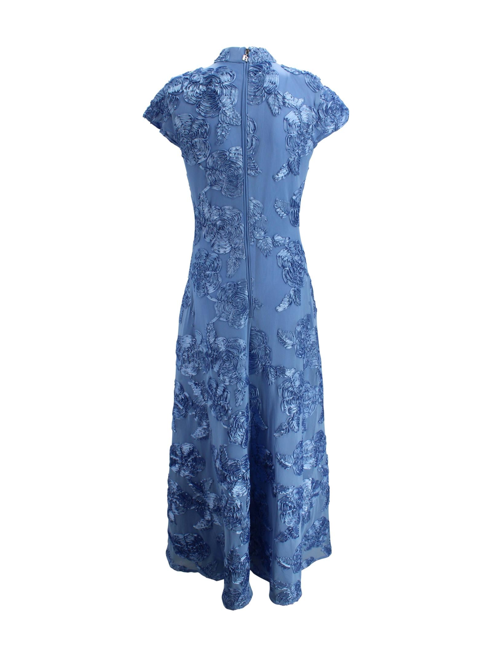 Abito midi con ricamo a fiori<BR/><BR/> Rotate 1160071321 1321 