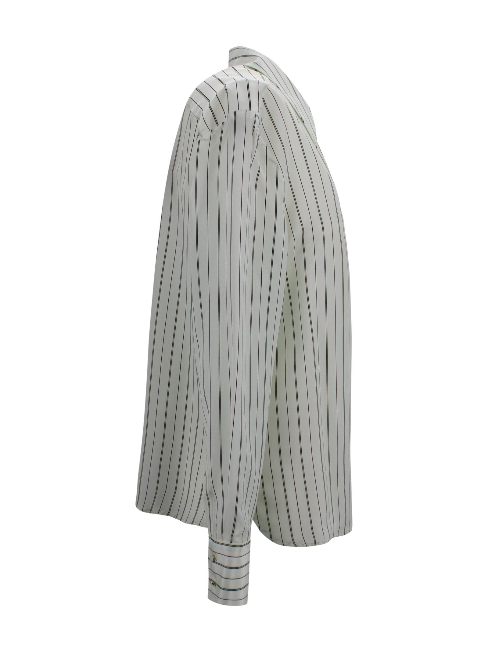 Camicia in pura seta con motivo stampato all over Max Mara Studio 2616111011600 002 