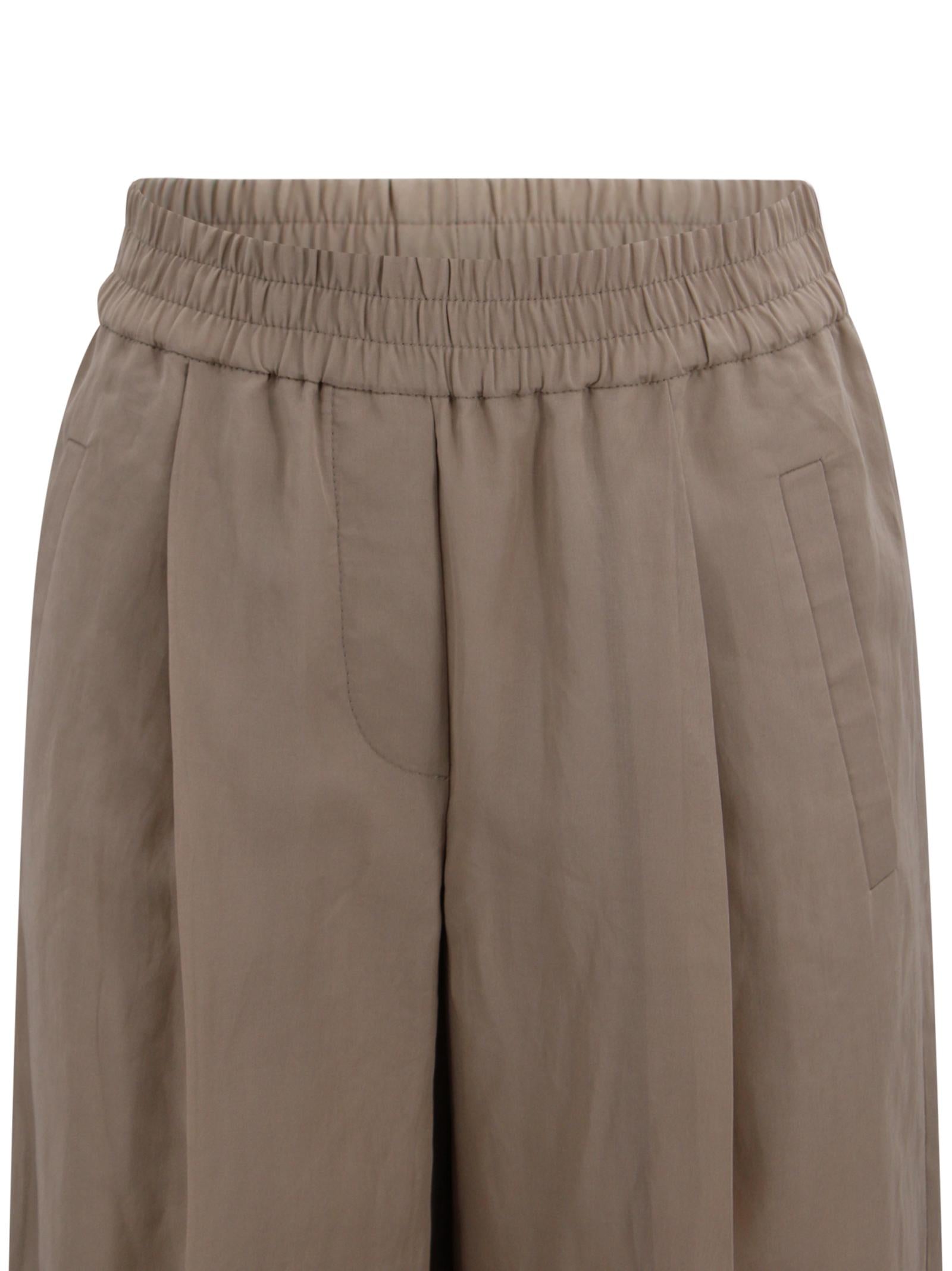 Pantaloni a palazzo elasticizzati Brunello Cucinelli M0F91P8742 C8690 