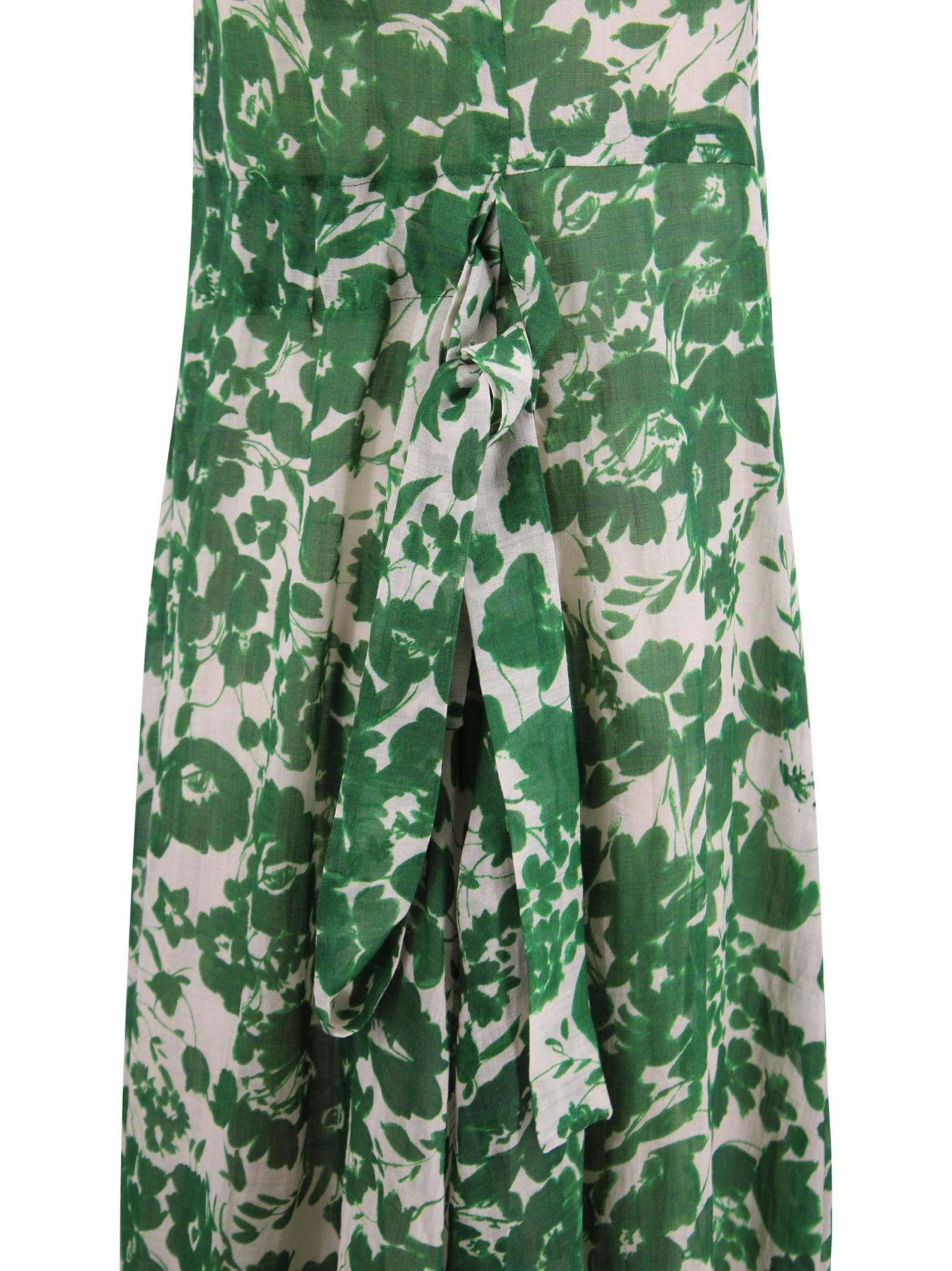 Abito lungo smanicato con stampa S MAXMARA 2 2619221023600 005 