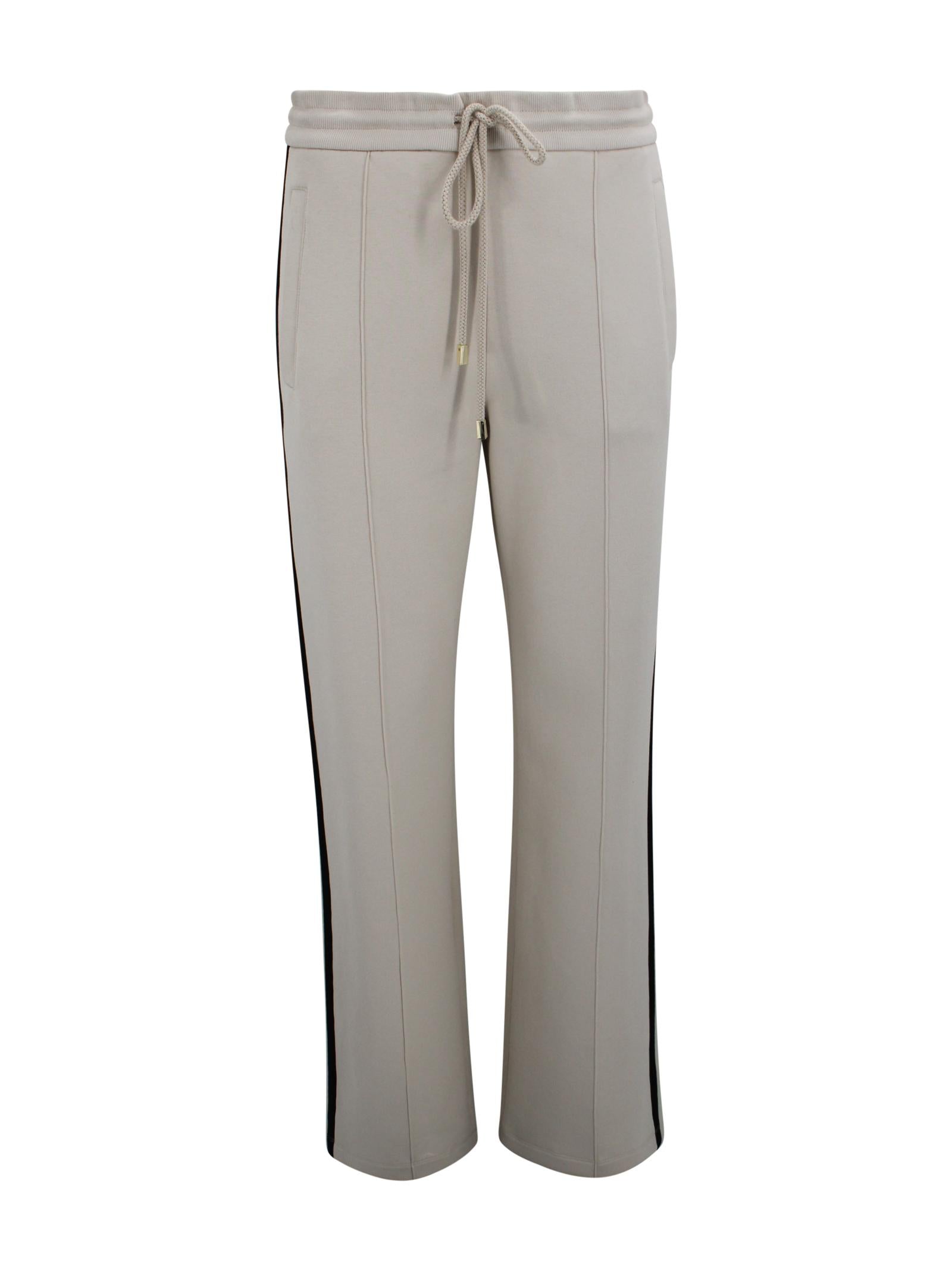 Pantalone wide leg in jersey di cotone S MAXMARA 1 2619781011600 001 