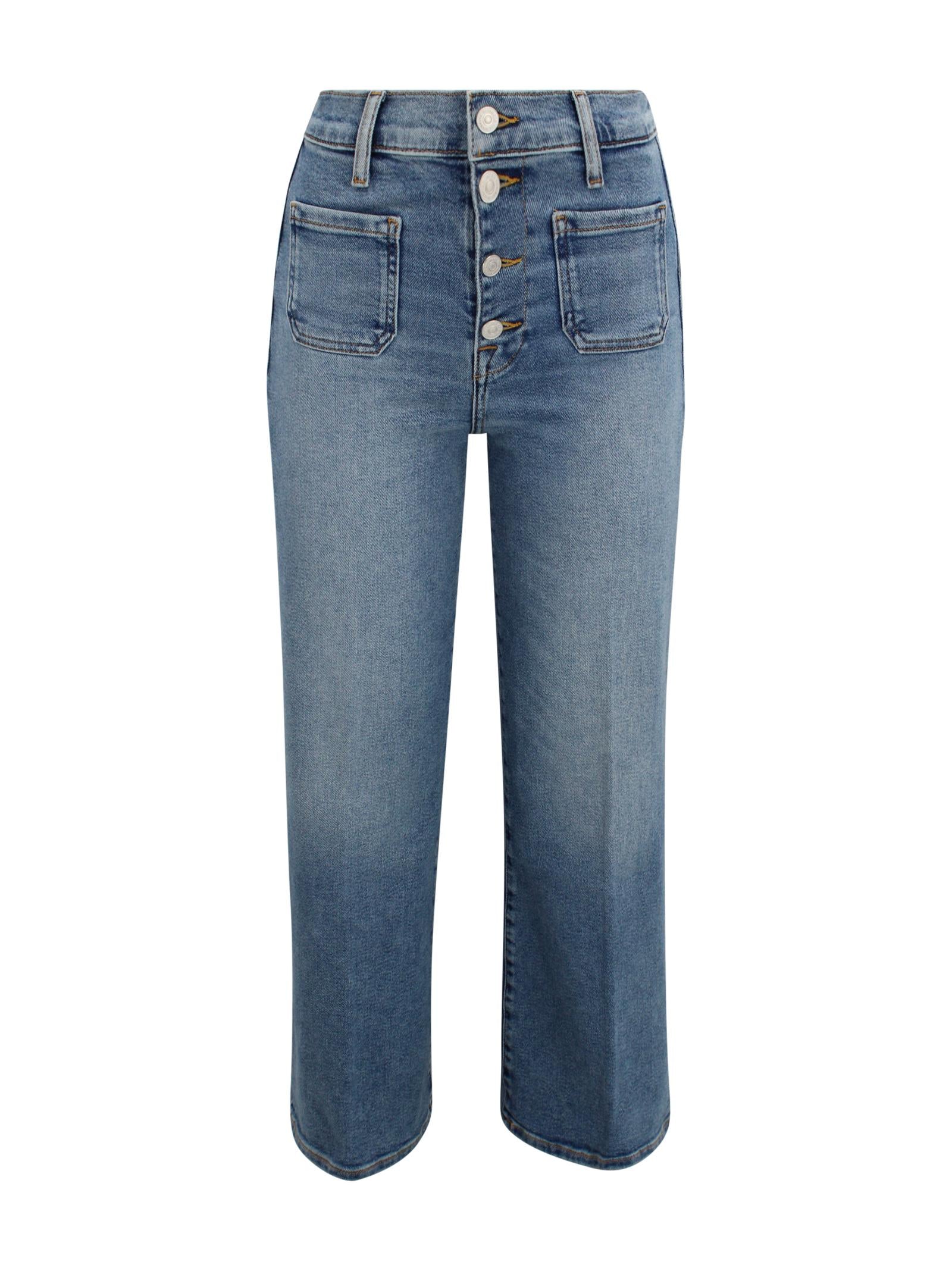 Denim a gamba dritta con chiusura a tre bottoni 7 FOR ALL MANKIND 7UG90120 1BD 