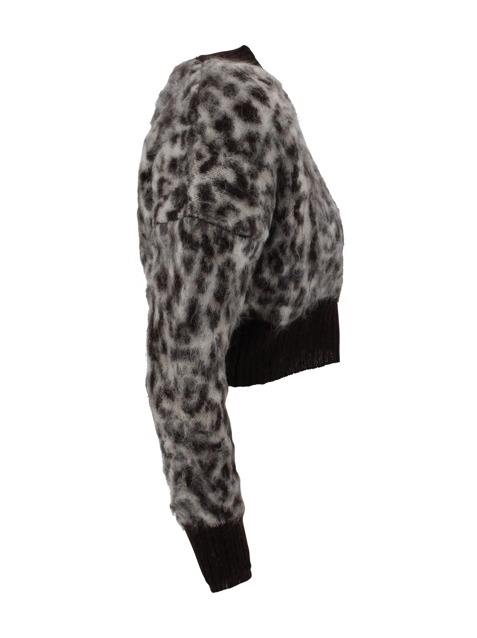 Cardigan corto animalier D. Exterior 61271 20WEN 