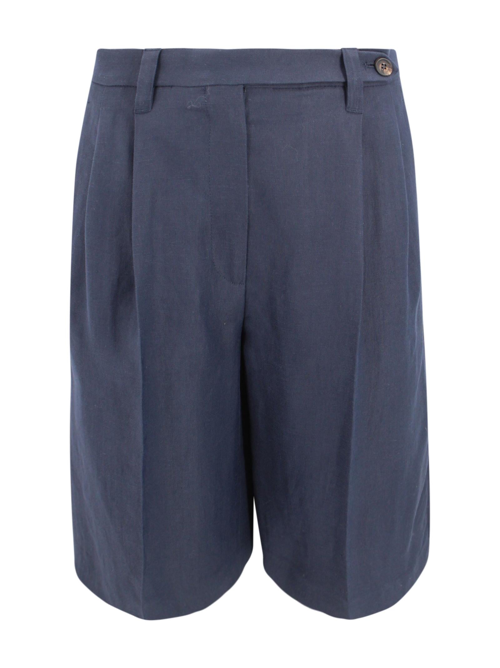 Shorts con pieghe Brunello Cucinelli MH126P9183 C4224 