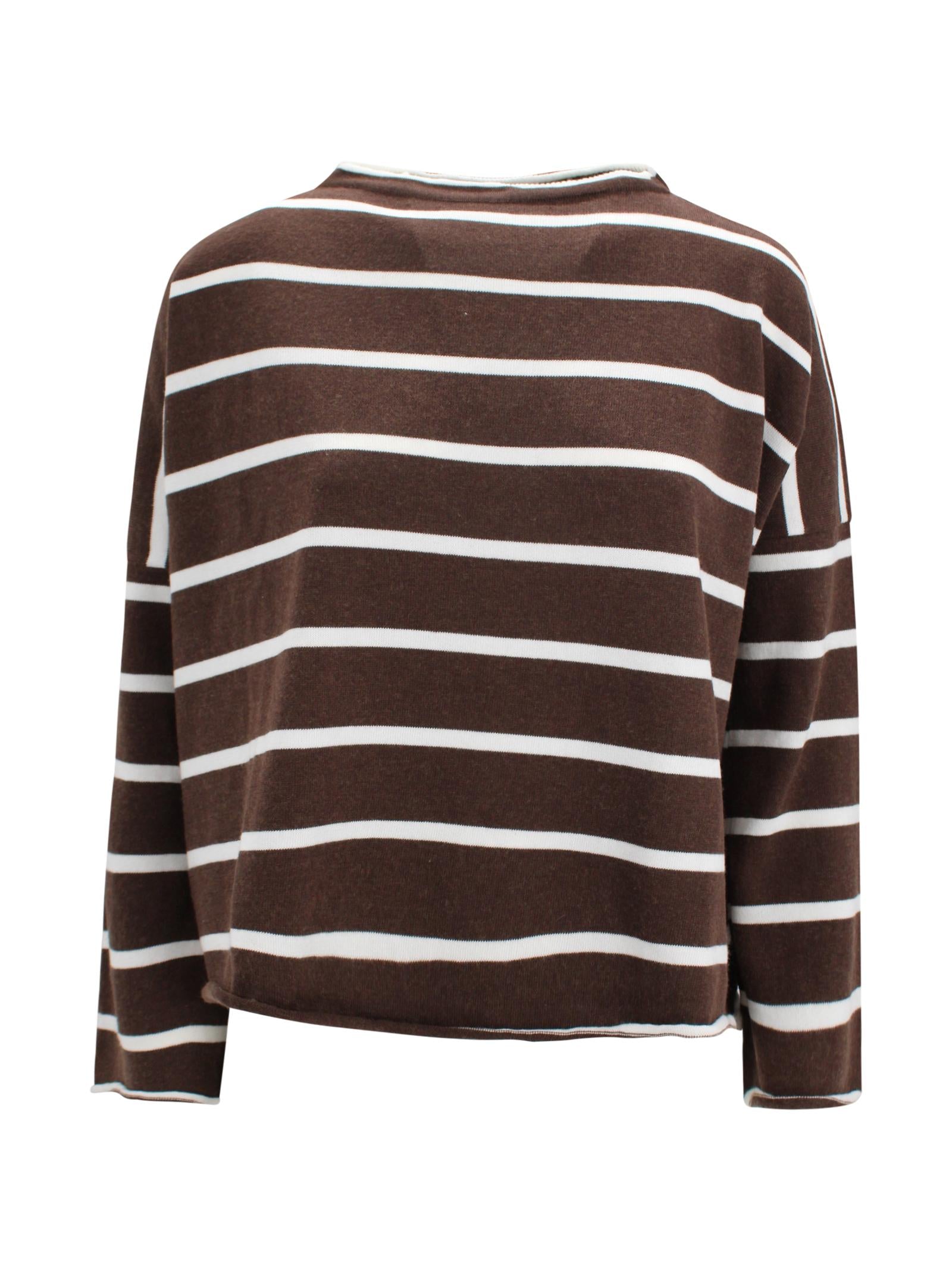 Maglia a righe con scollo a barchetta Be You MVD26B6 A43 