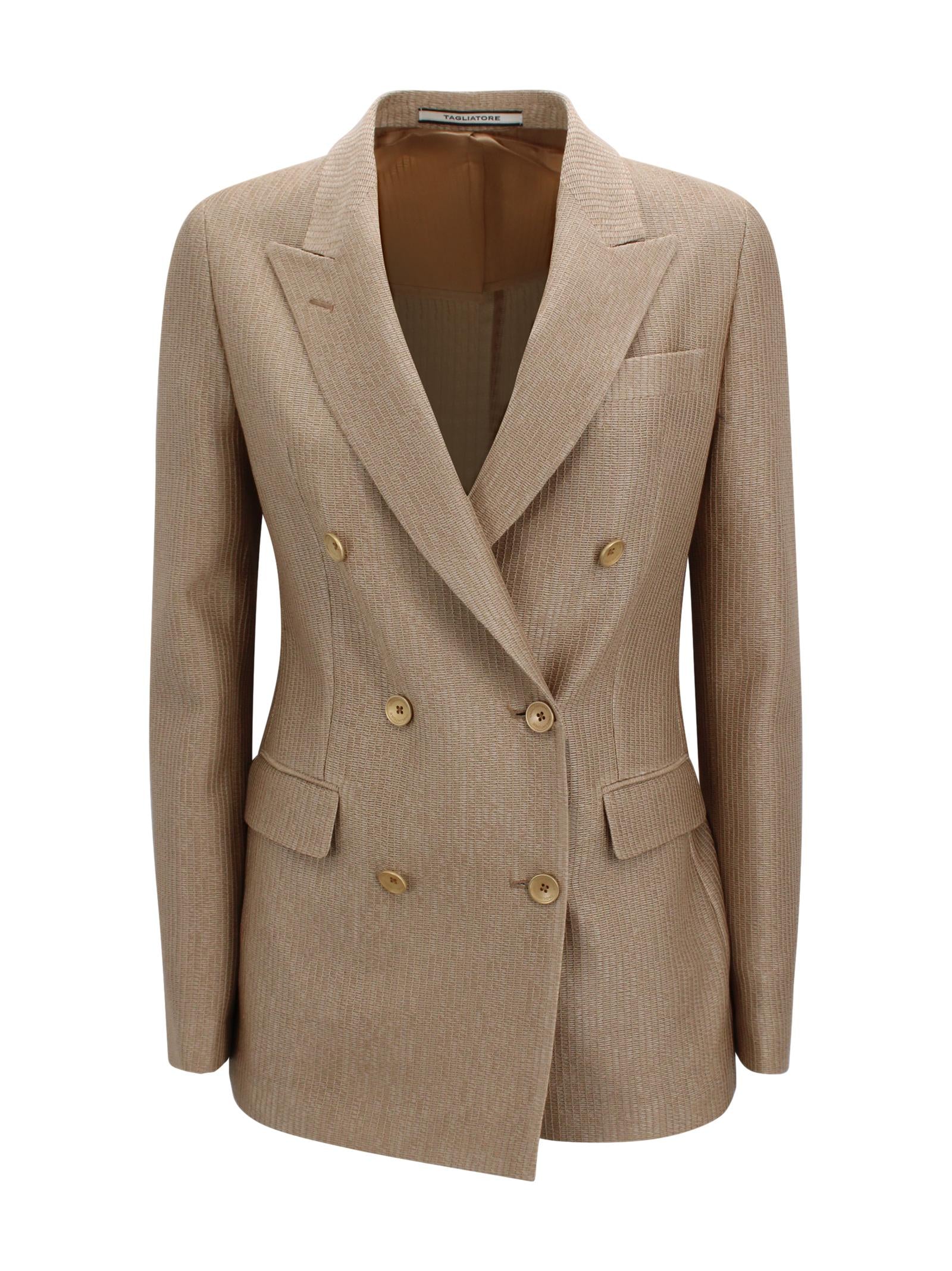 Blazer doppiopetto in cotone Tagliatore J-PARIGI10B/SV 340311EA801 