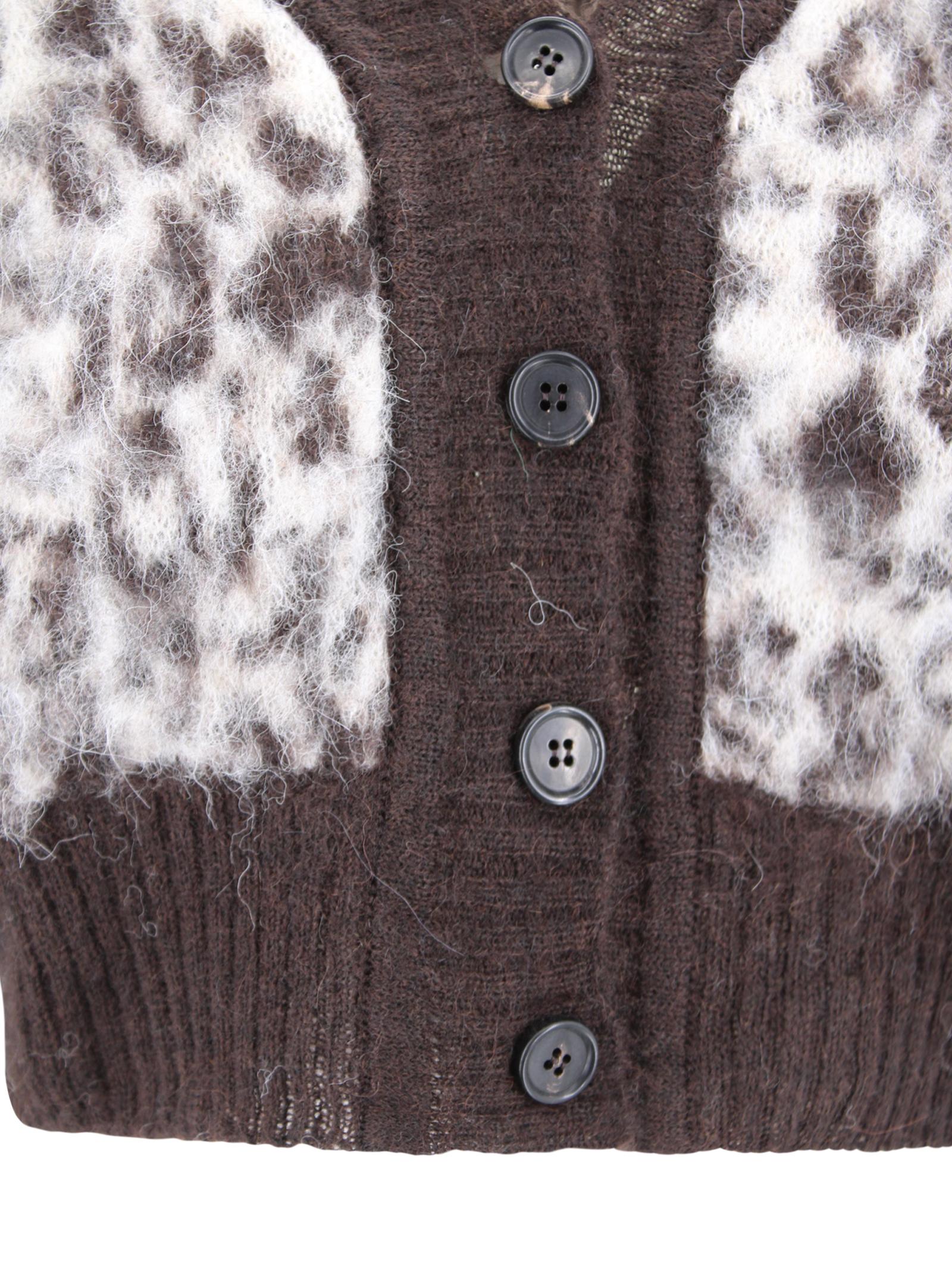 Cardigan corto animalier D. Exterior 61271 20WEN 