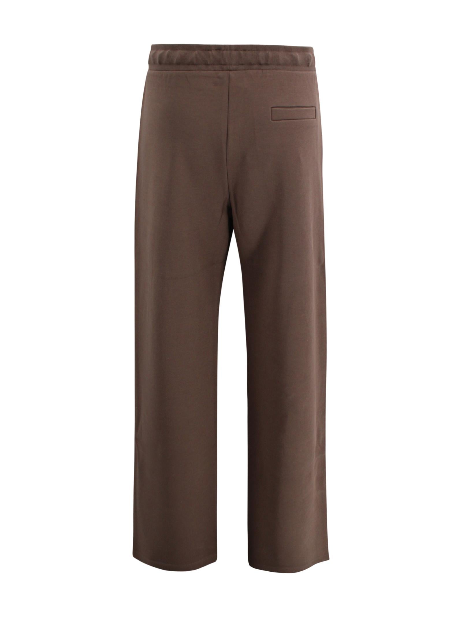 Pantalone wide leg in jersey di cotone tecnico S MAXMARA 1 2619781051600 004 