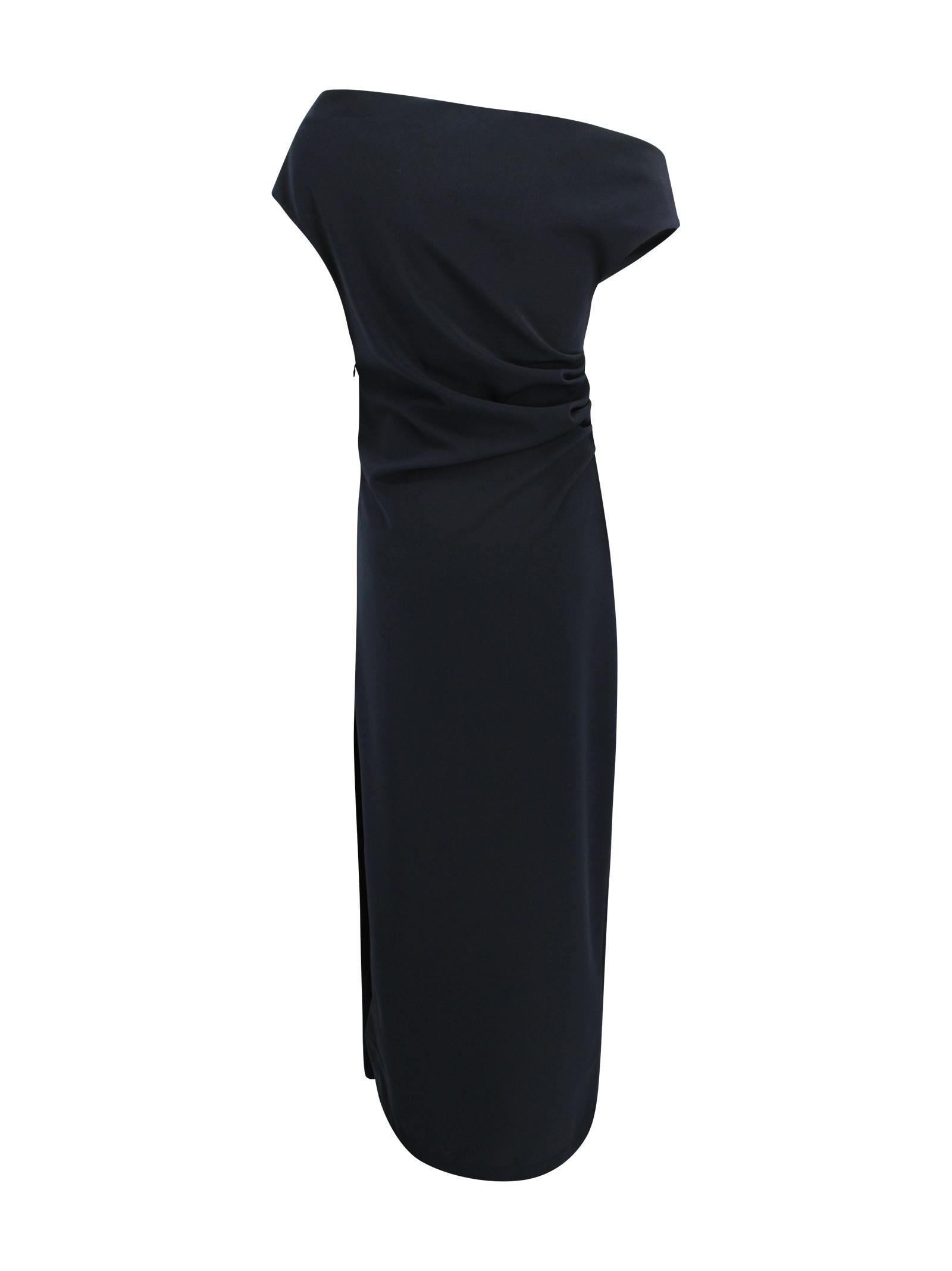 Abito lungo con spalle scoperte P.A.R.O.S.H. D726146 012 
